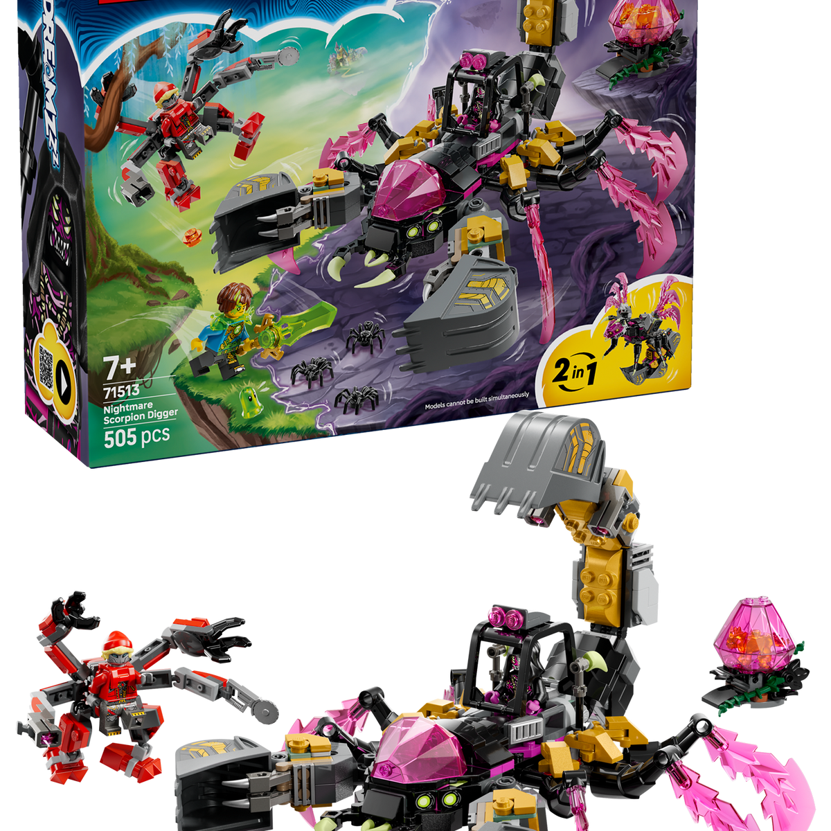 LEGO DREAMZzz Nightmare Scorpion Digger – Toy Kingdom South Africa