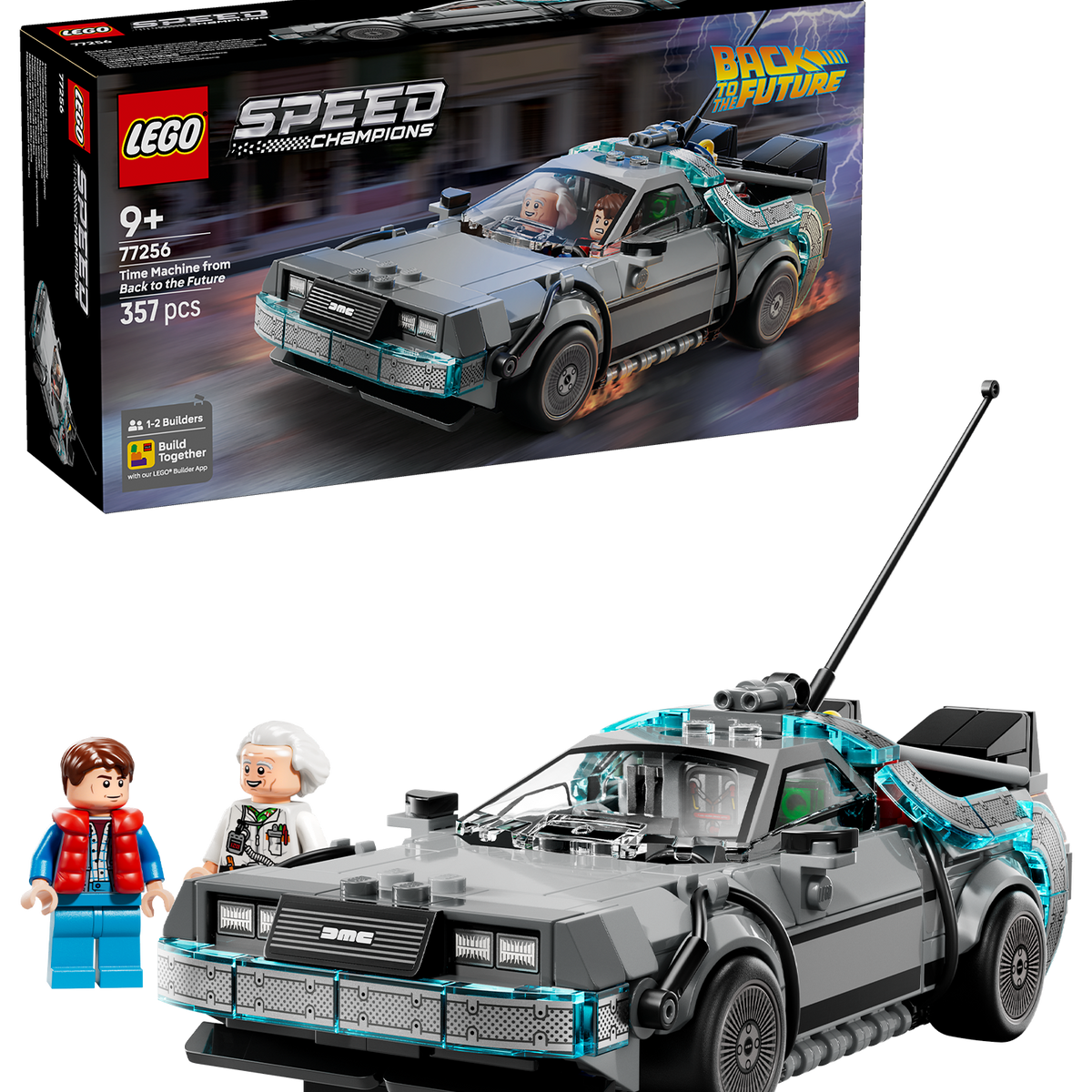 LEGO® Speed Champions Back to the Future Time Machine 77256 – Toy