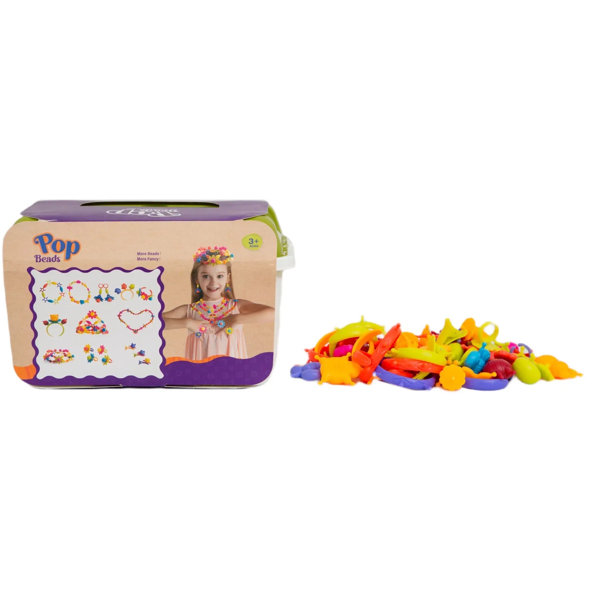 Bubblegum Pop Beads - 450 Pieces – Toy Kingdom South Africa