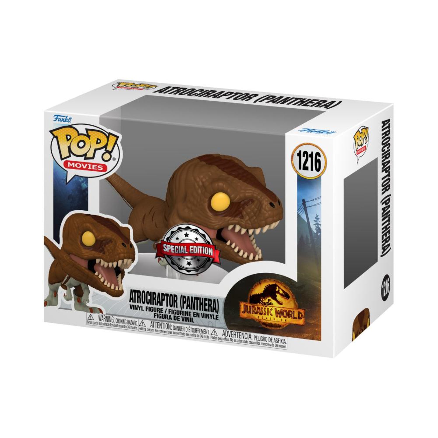 Funko Pop! Jurassic World: Dominion – Atrociraptor (Panthera