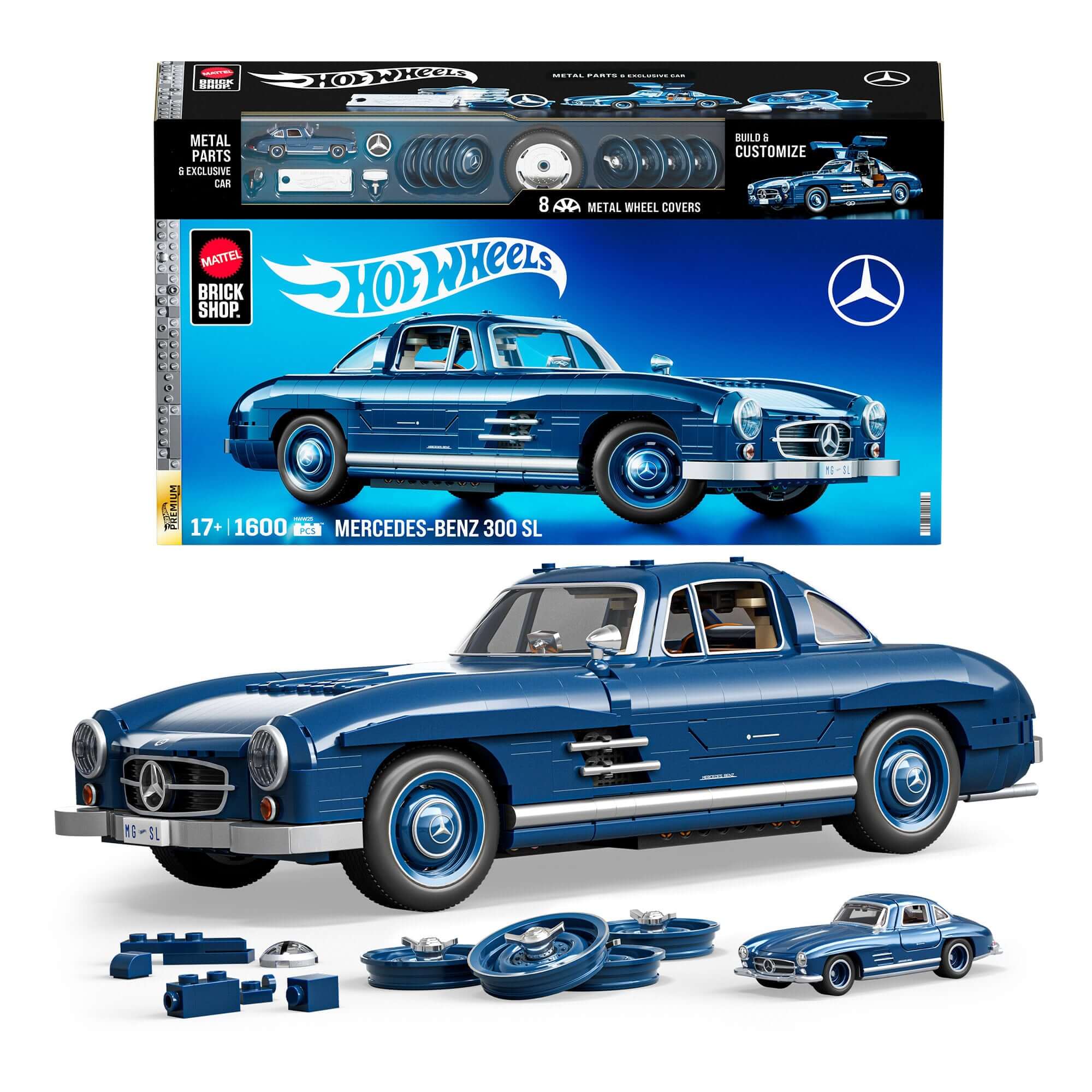 正規品　Hot Wheels Mercedes-Benz 300 SL 1:12 Scale Hot Wheels Mercedes-Benz 300 SL – Toy Kingdom South Africa