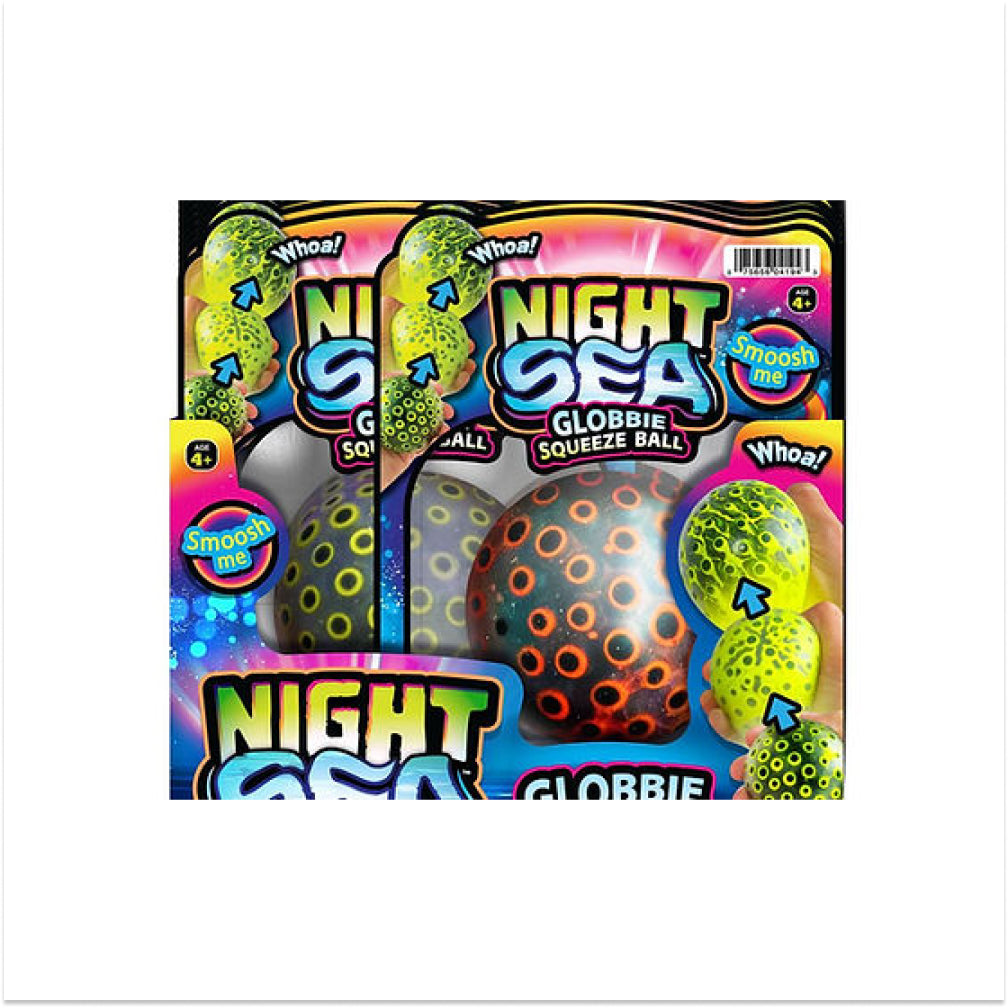 Ja Ru Night Sea Globbie Squeeze Ball Assorted Toy Kingdom South Africa ja-ru-night-sea-globbie-squeeze-ball-assorted-toy-kingdom-south-africa