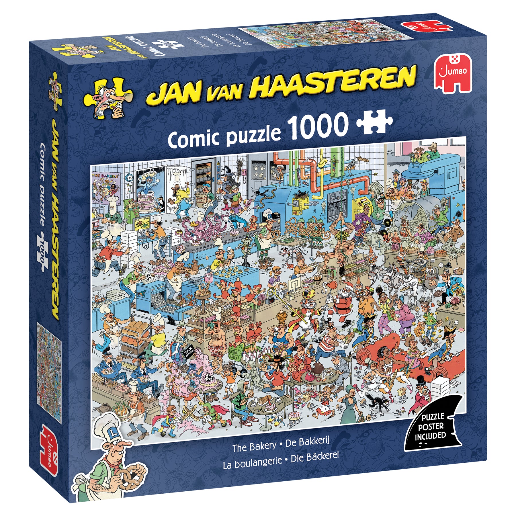 Jan van Haasteren - The Bakery 1000 Piece Puzzle – Toy Kingdom