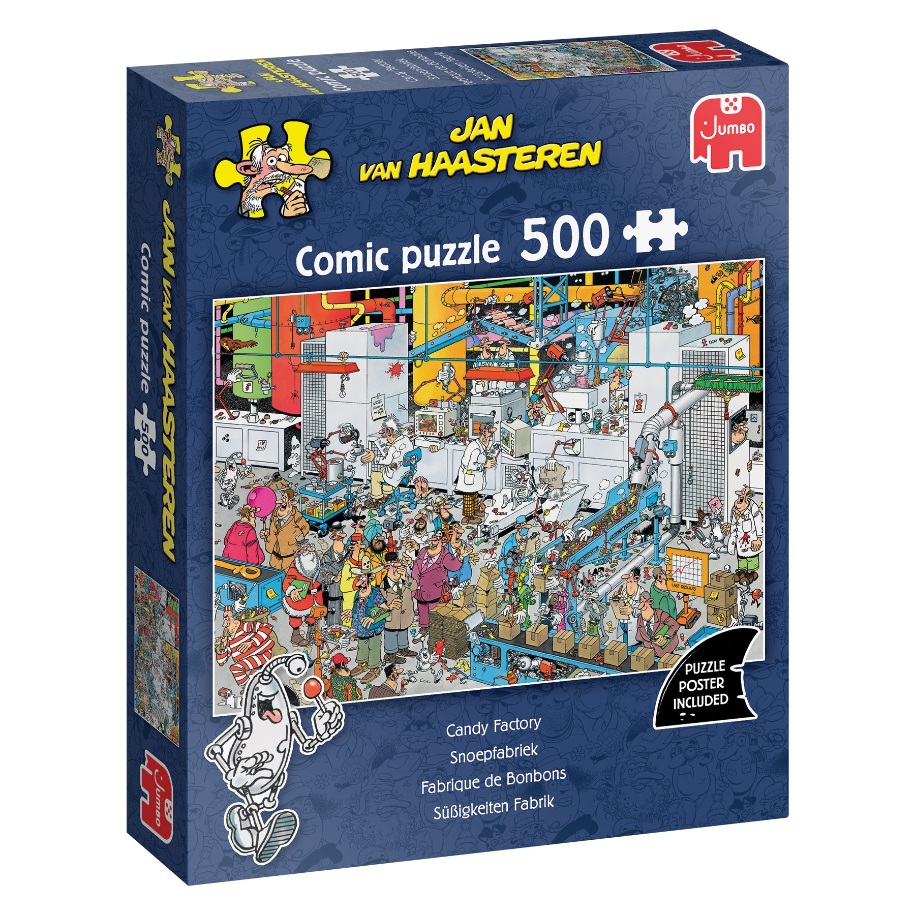 その他 Complete Works khxv5rg Jan van Haasteren - Candy Factory Puzzle (500 Pieces) – Toy
