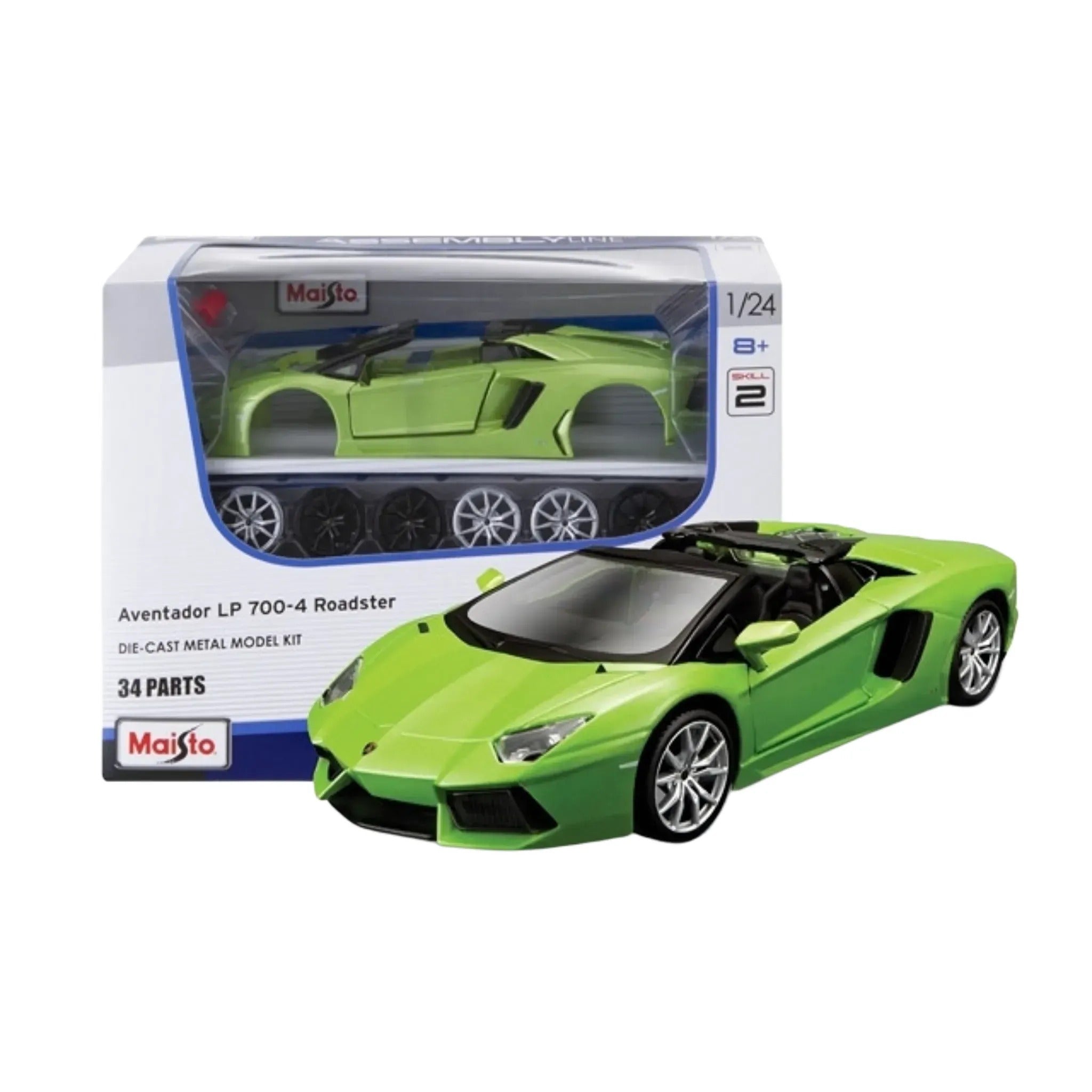 ミニカー Lamborghini Aventador LP700-4 Roadster Maisto 1:24 Lamborghini Aventador LP700-4 Roadster Kit – Toy