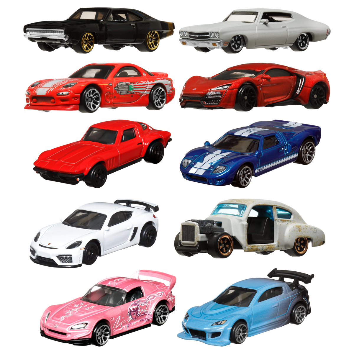 Hot Wheels Fast & Furious Themed Vehicle Assorted – Toy Kingdom