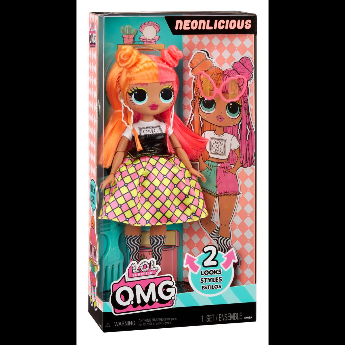 Omg Fashion Doll Neon Licious Lol Omg Surprise! OMG Fierce