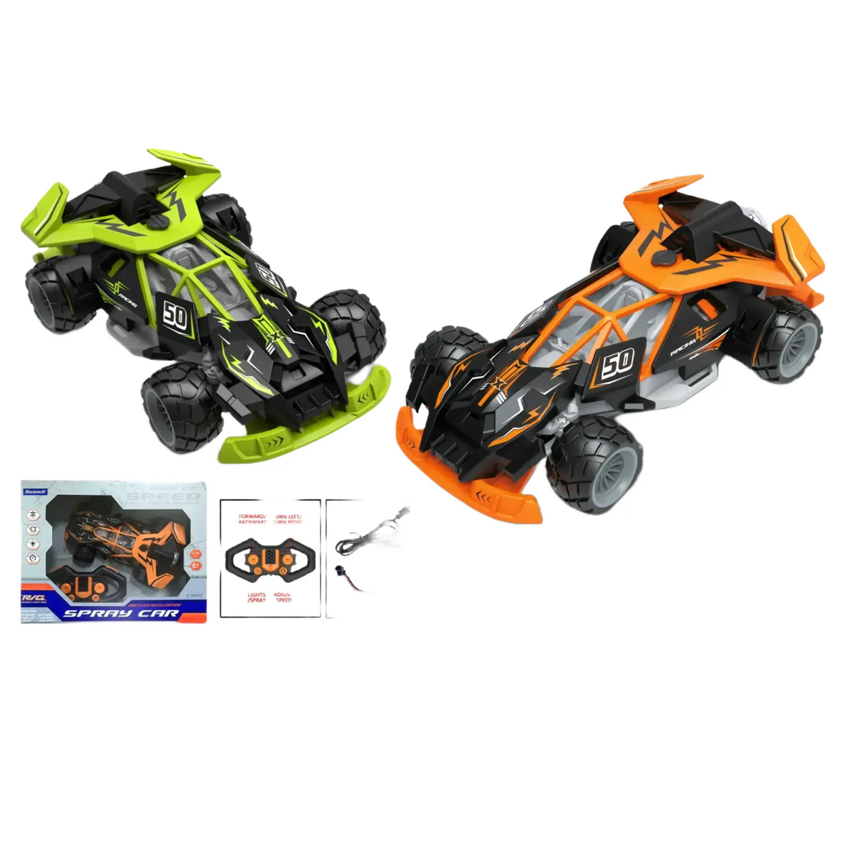 Spray R/C High Speed Car Assorted – Toy Kingdom South Africa