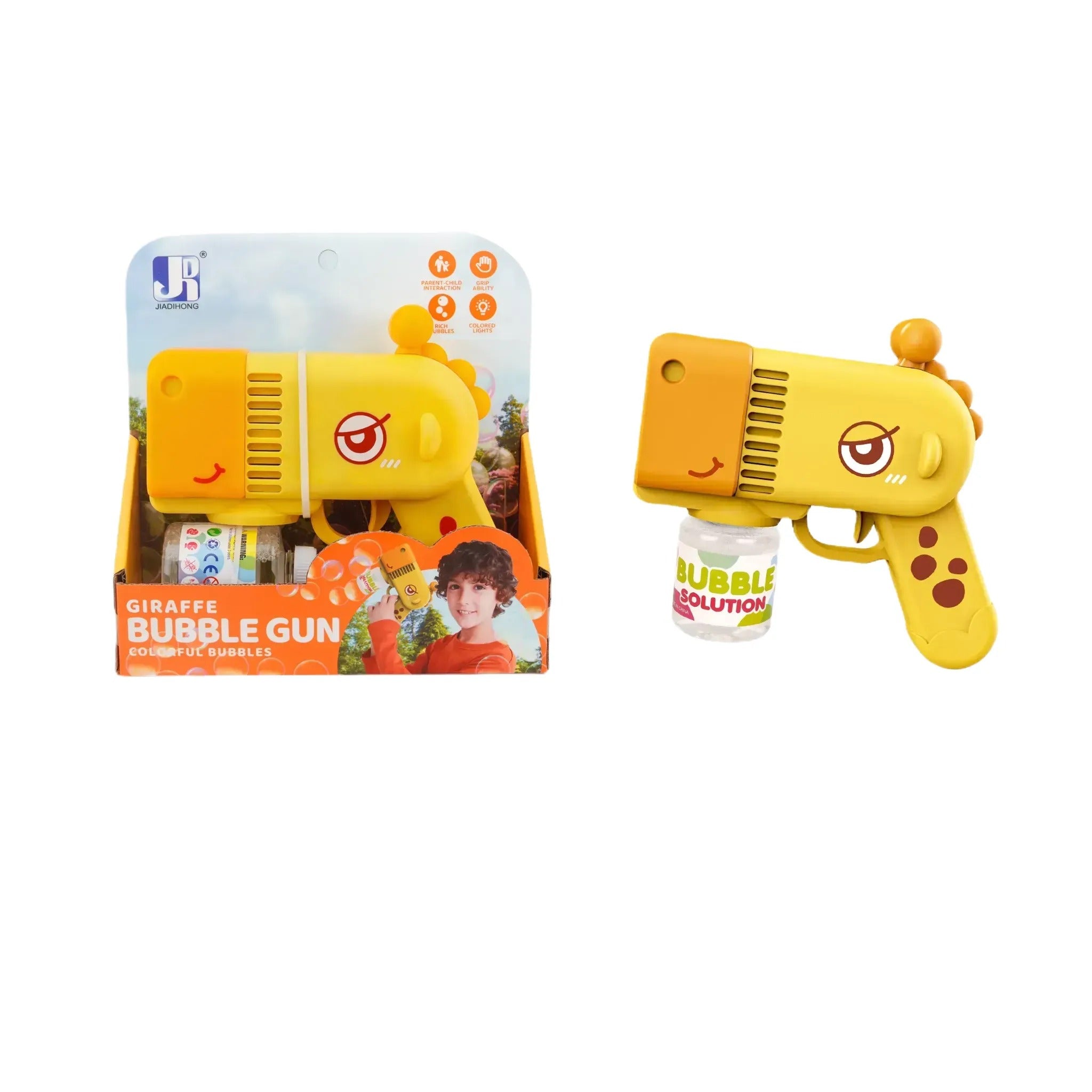 Jia Di Hong Multiholes Giraffe Bubble Gun – Toy Kingdom South Africa