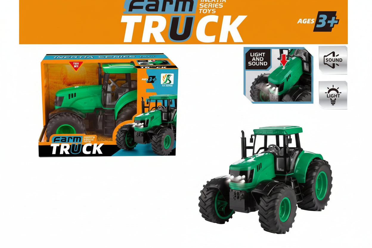 Light Music Inertia Farmer Cart – Toy Kingdom South Africa