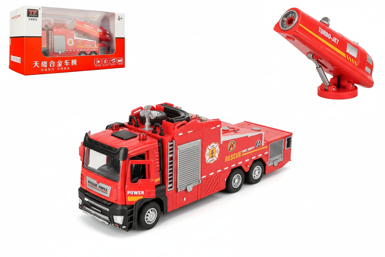 Light Music Spray Pullback Fire Truck – Toy Kingdom South Africa