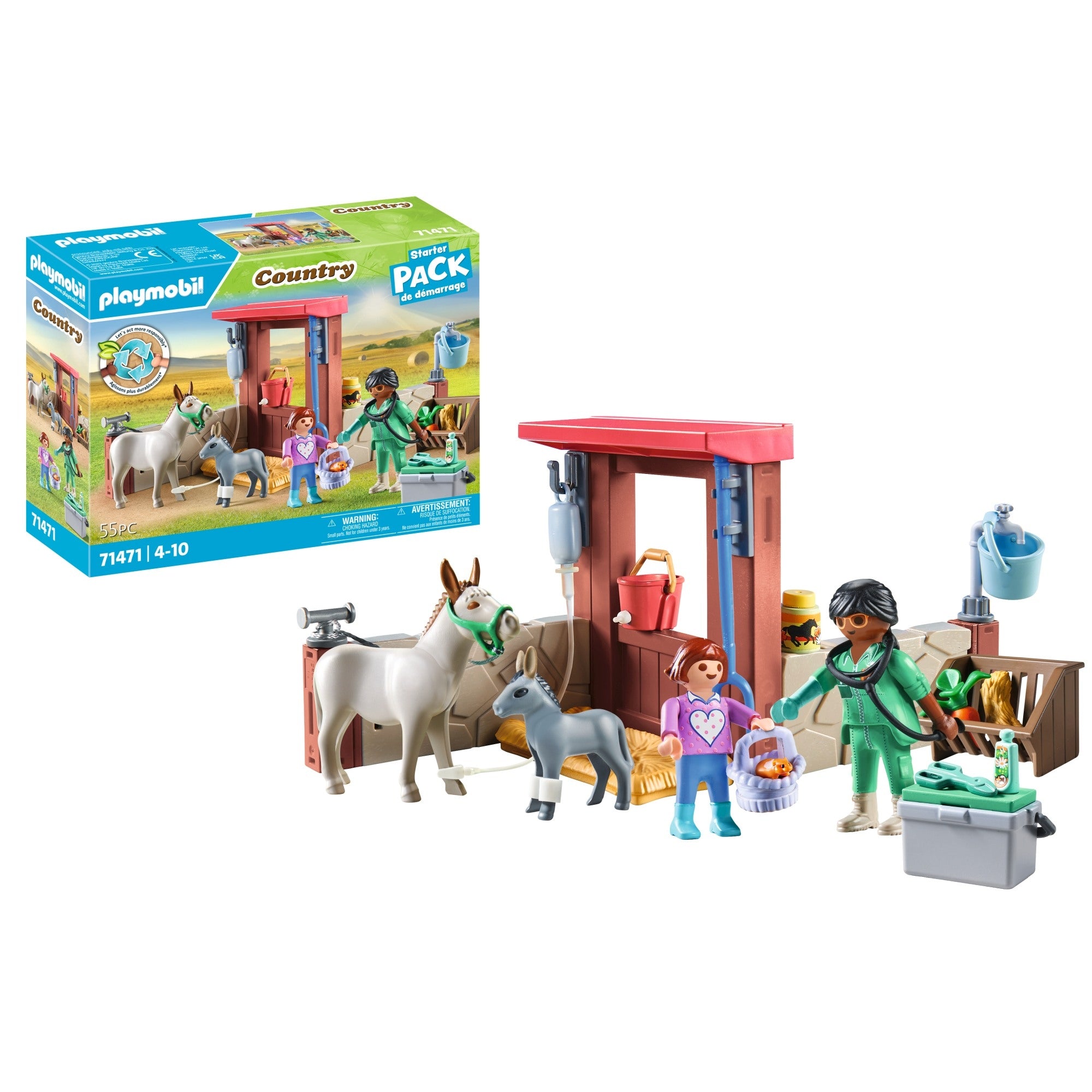 Playmobile Country Farmyard Vet -55 Pieces – Toy Kingdom South Africa