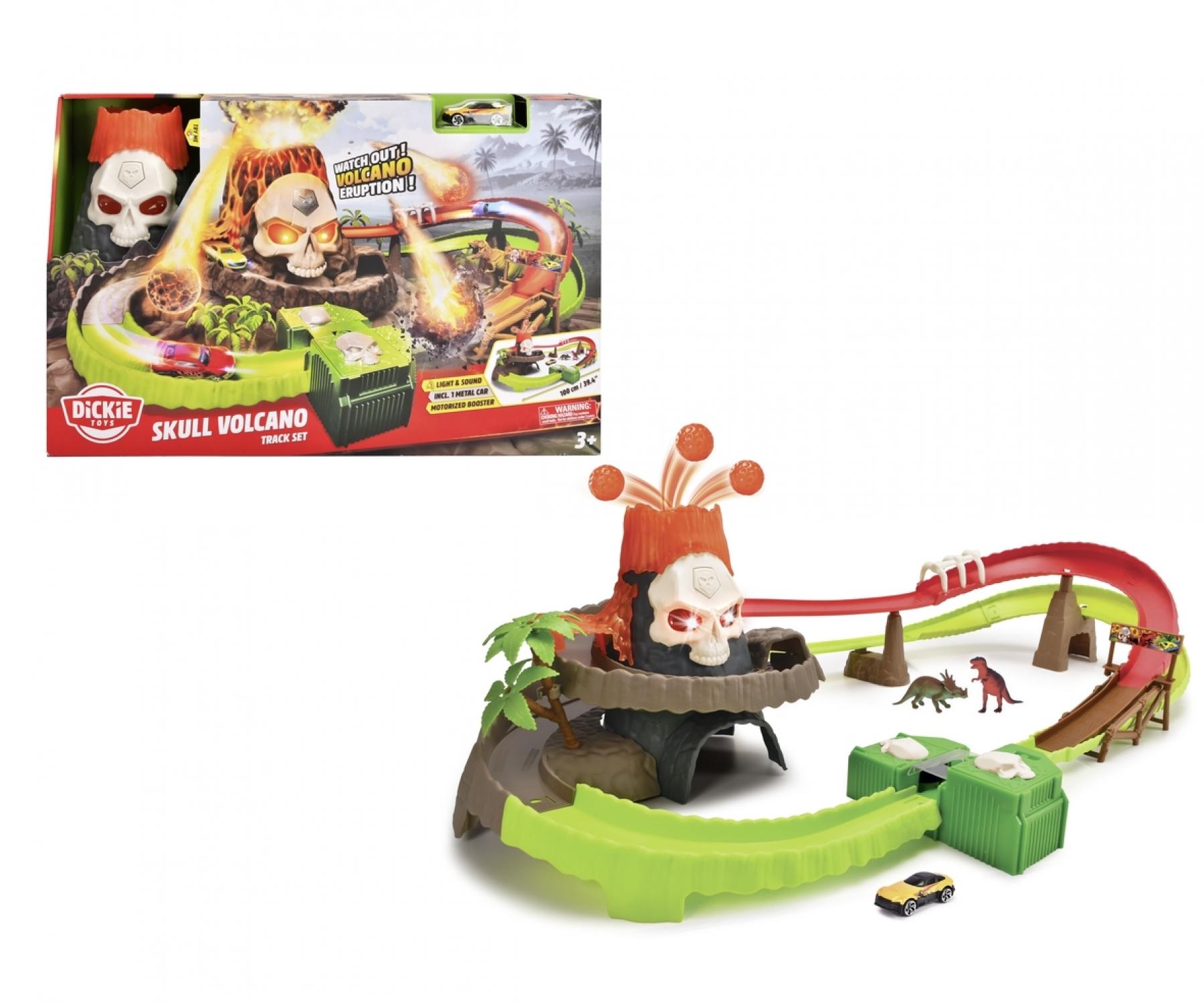 Dickie Toys - Skull Volcano Track Set – Toy Kingdom South Africa