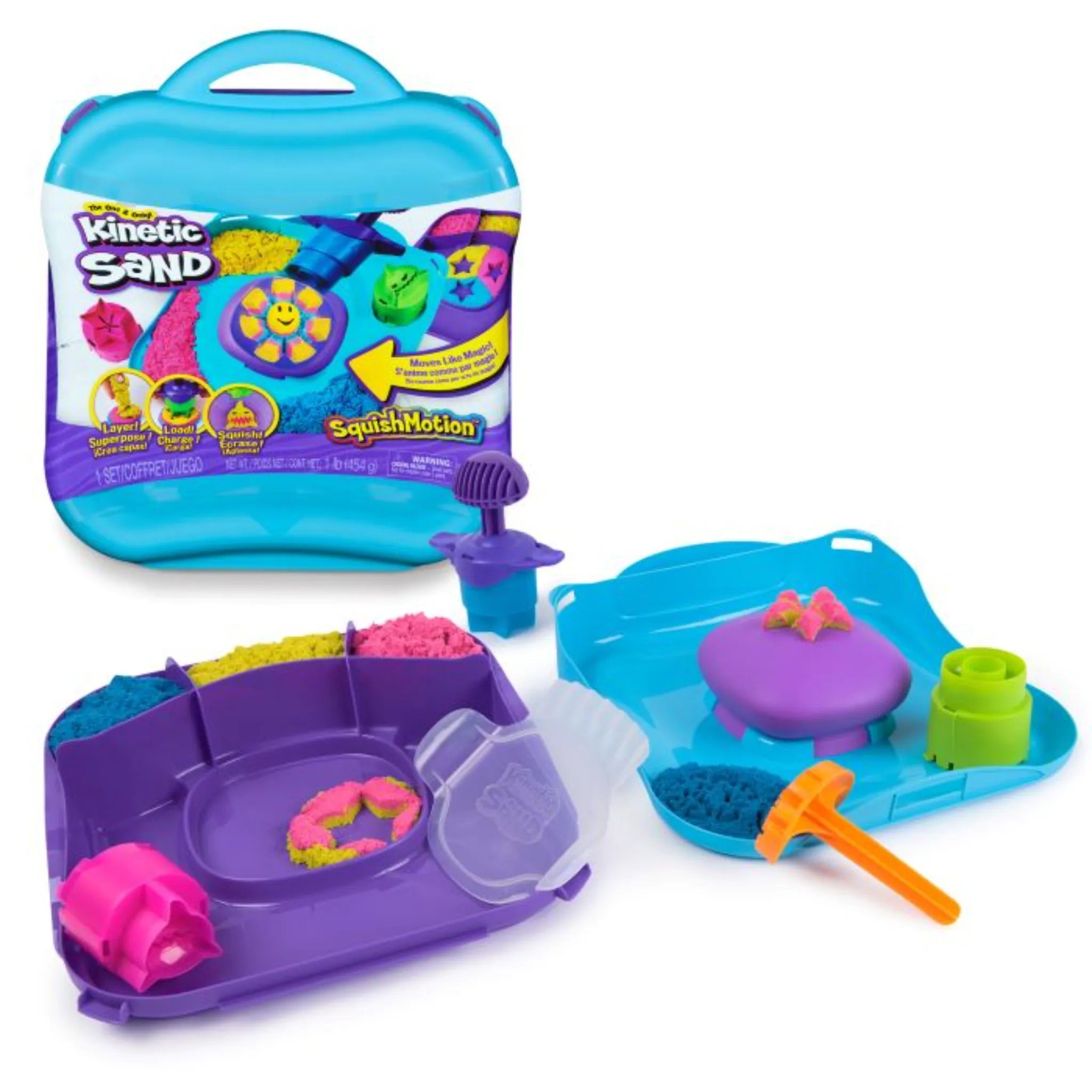 スポーツトイ・アクショントイ atmos projects khuno Kinetic Sand Squishmotion Set – Toy Kingdom South Africa