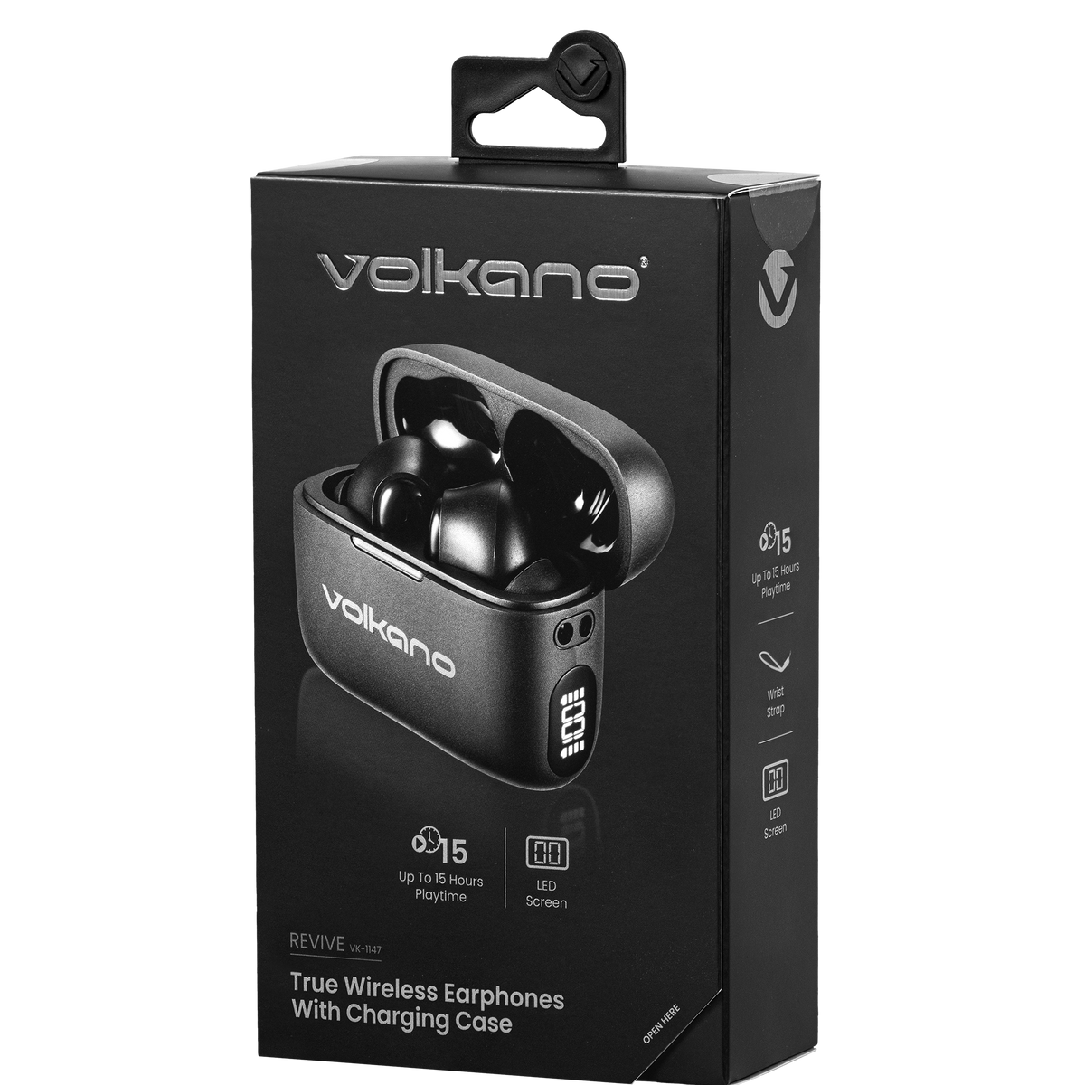 Volkano Revive TWS Earphones - Black – Toy Kingdom South Africa