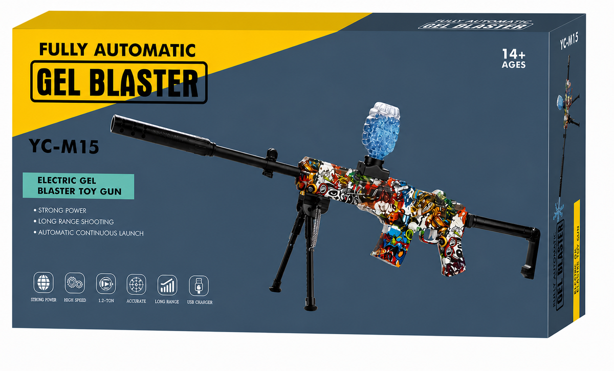 Graffiti Electric Sniper Gel Blaster Gun – Toy Kingdom South Africa