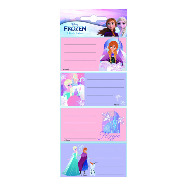 Frozen Book Labels