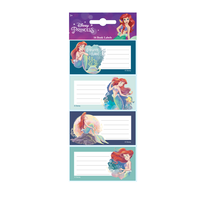 Little Mermaid Book Labels