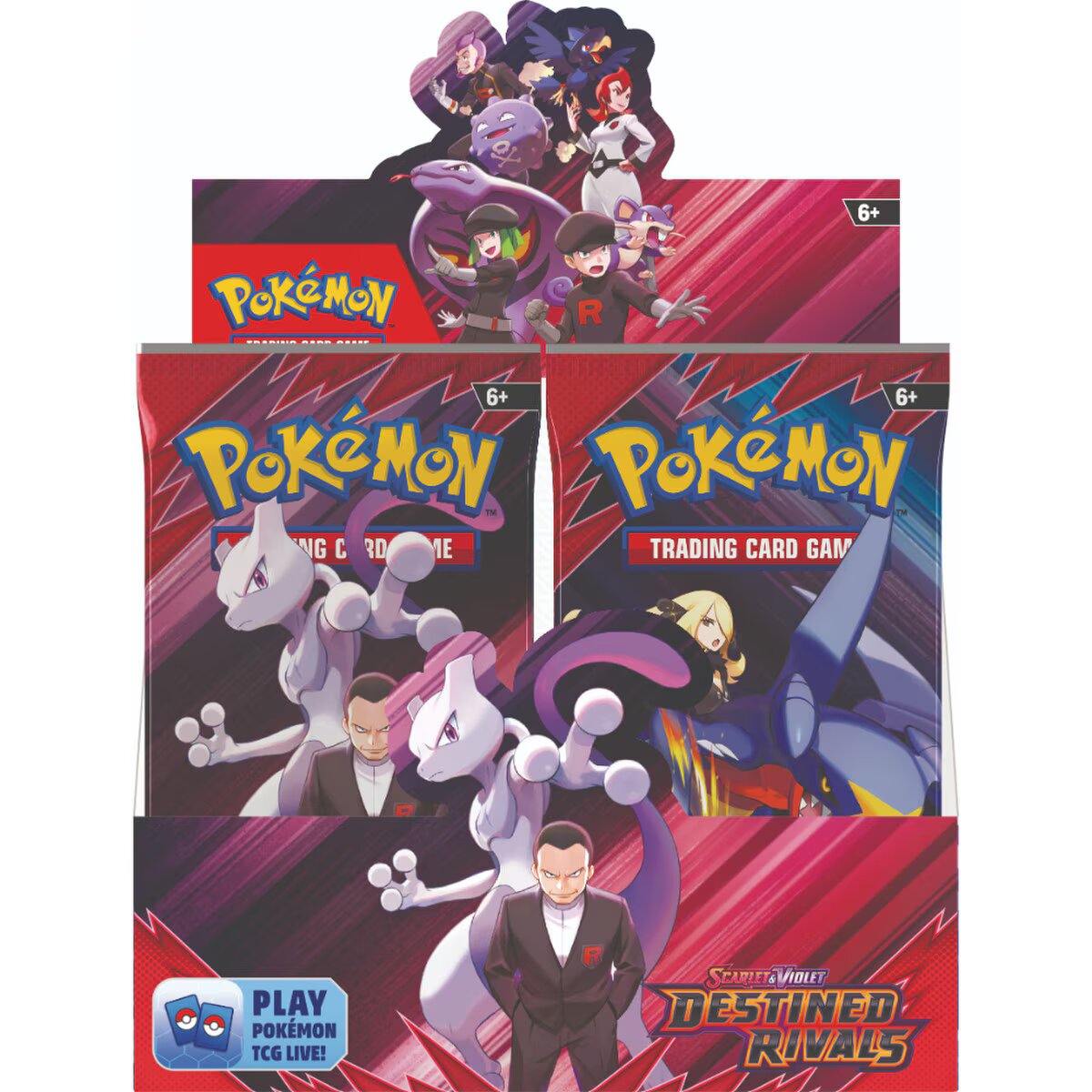 ポケモンカードゲーム デスティンド・ライバルズ パック 10個セット Pokémon TCG: Scarlet & Violet 10 - Destined Rivals Booster