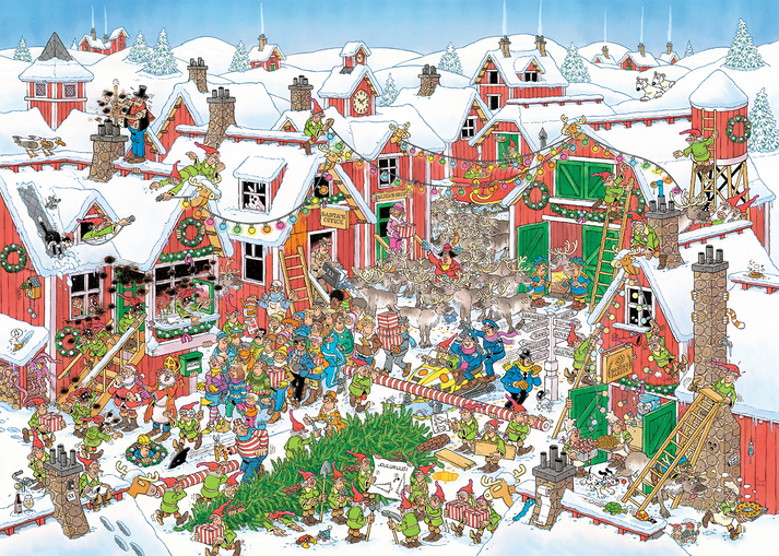 Jan van Haasteren - Santa's Village Puzzle (1000 Pieces) – Toy