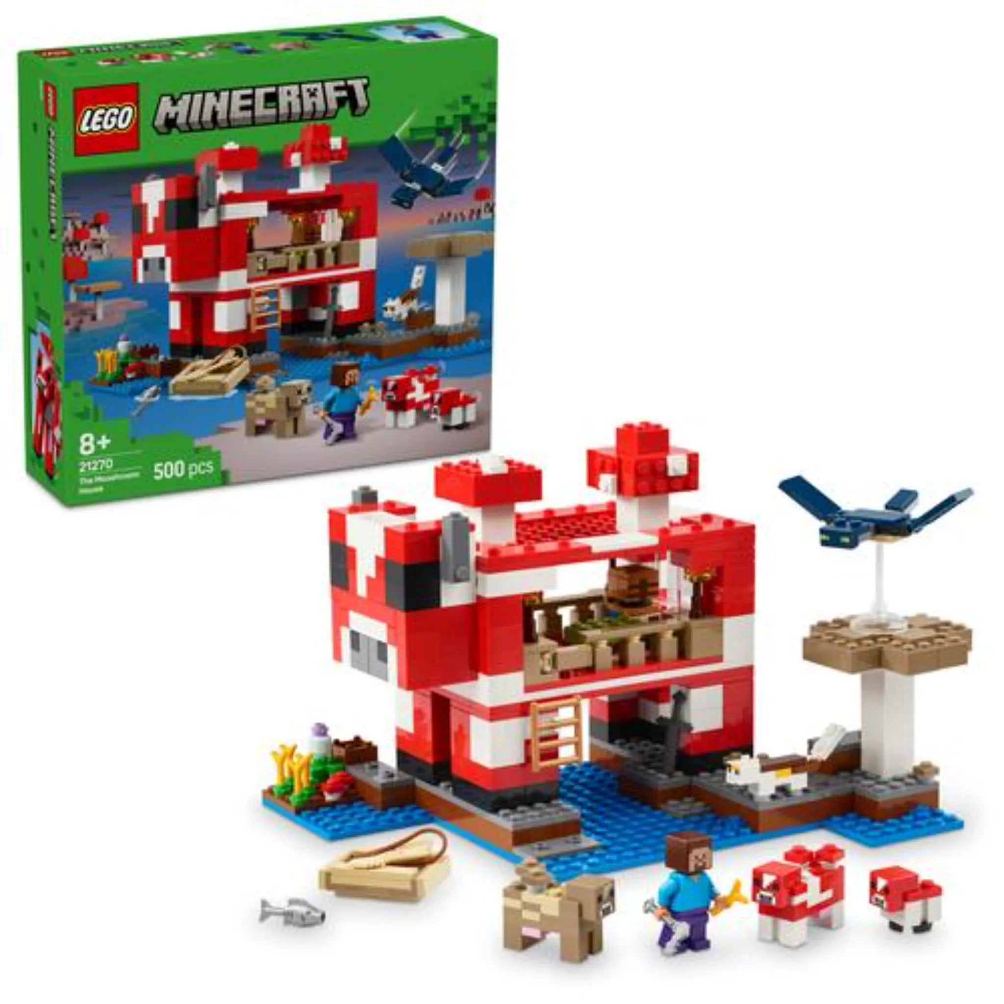 LEGO® Minecraft® The Mooshroom House – Toy Kingdom South Africa