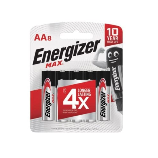 Energizer Max Alk Aa 8pk