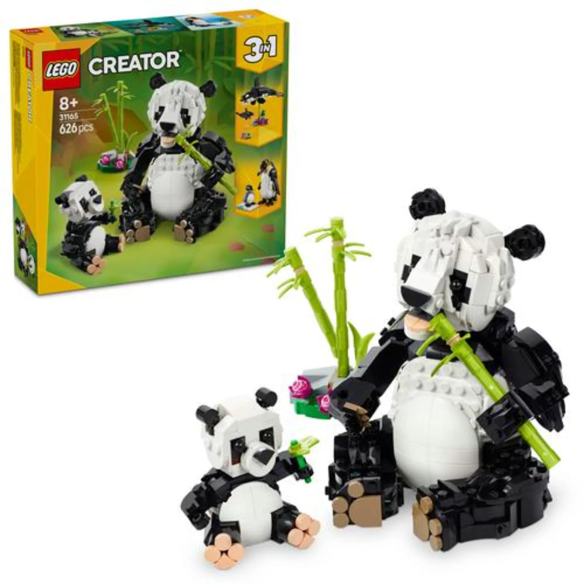 LEGO® Creator 3in1 Wild Animals: Panda Family – Toy Kingdom South