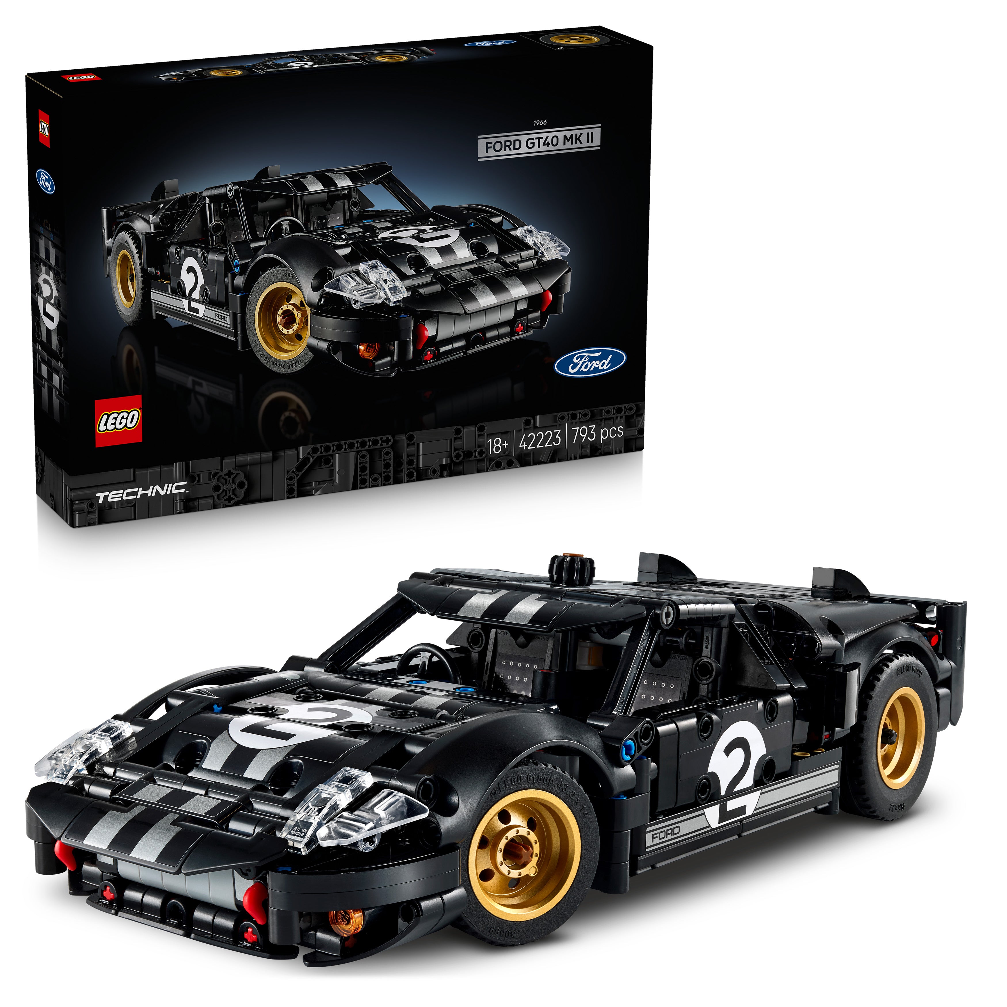 Lego 1966 Ford GT40 MKII Race Car – Toy Kingdom South Africa