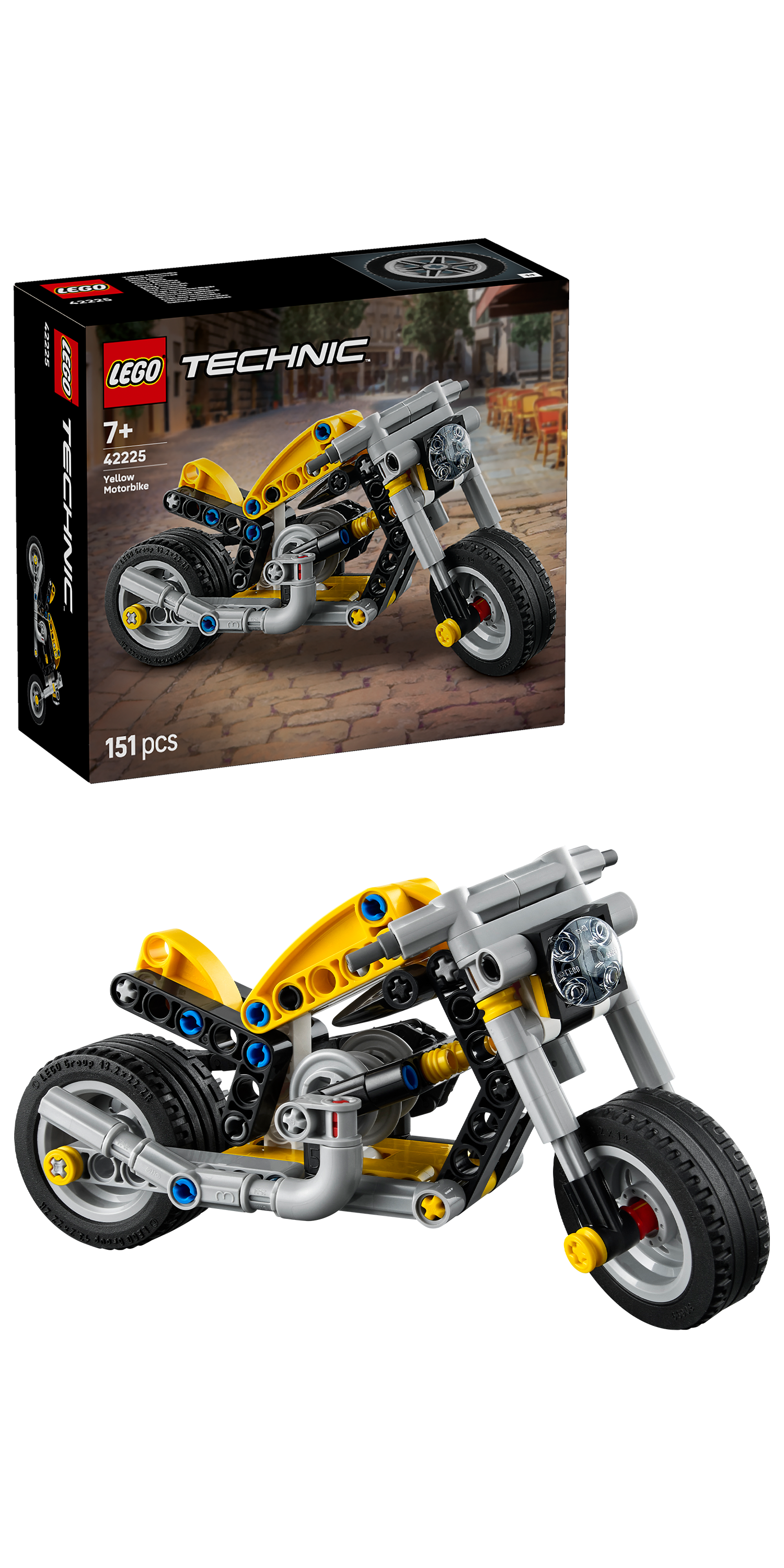 Lego Yellow Motorcycle – Toy Kingdom South Africa