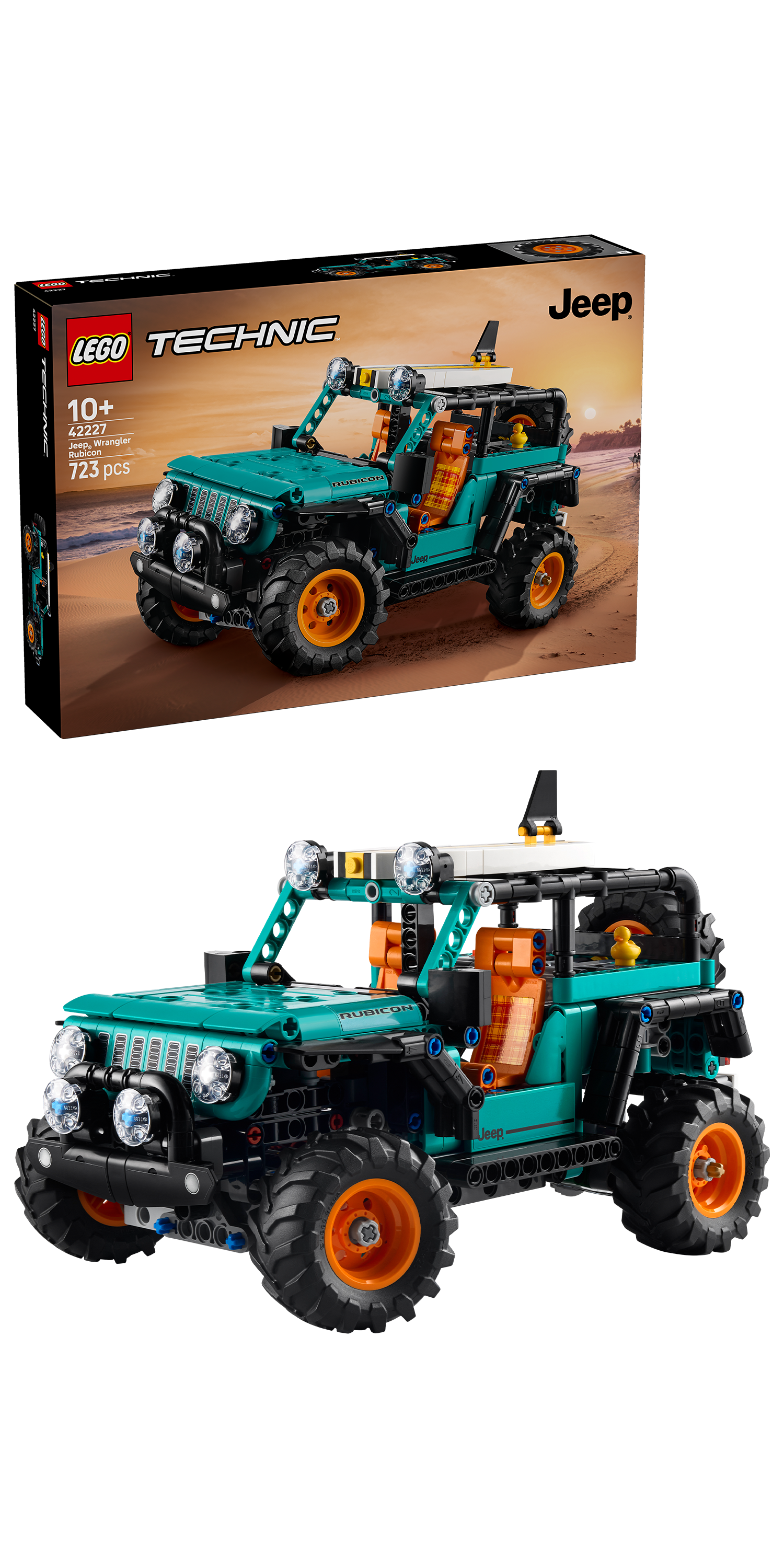 LEGO Technic Jeep Wrangler Rubicon SUV – Toy Kingdom South Africa
