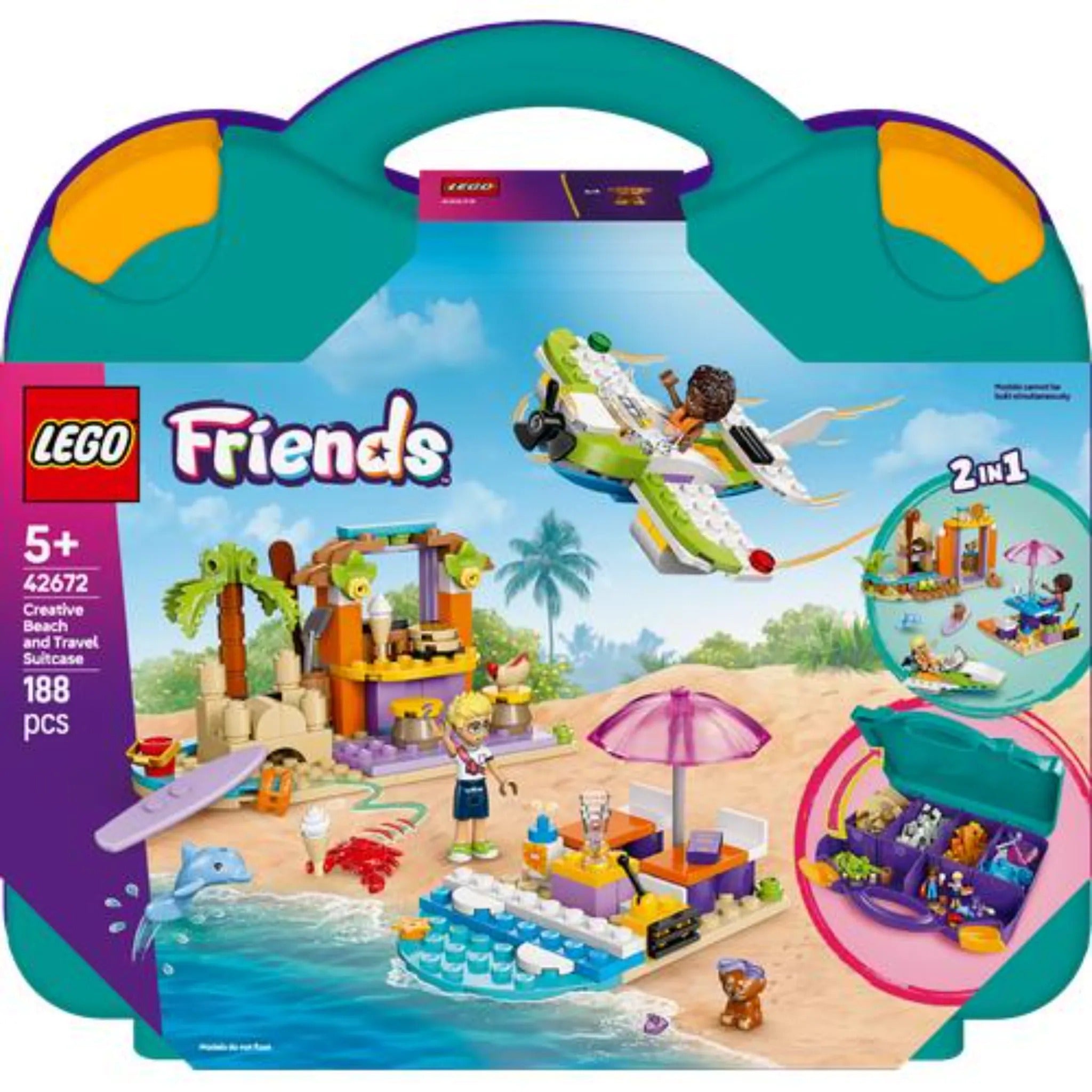 LEGO® Friends Creative Beach and Travel Suitcase – Toy Kingdom