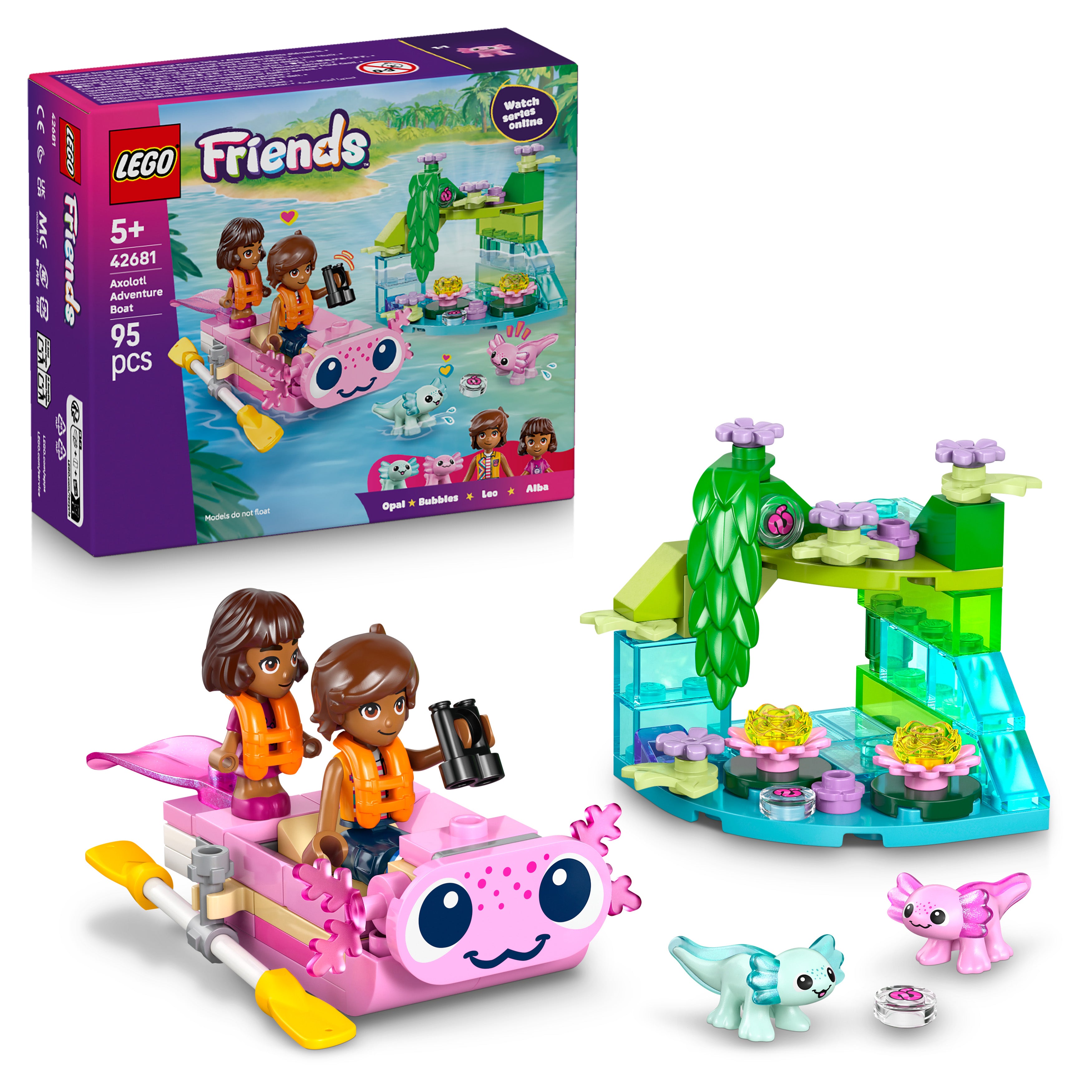 LEGO Friends Axolotl Adventure Boat – Toy Kingdom South Africa