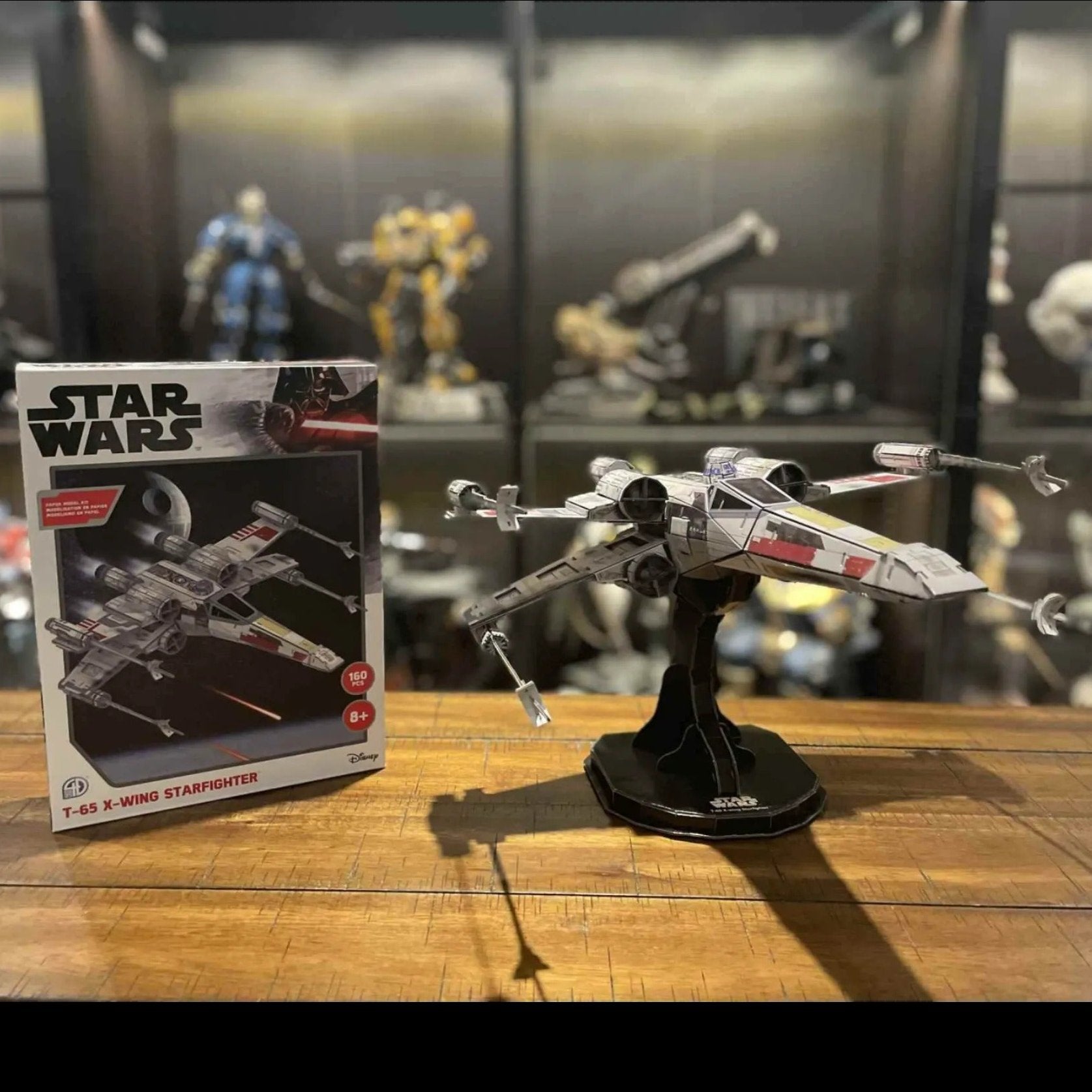 4D Star Wars T-65B X-Wing Starfighter Model Kit – Toy Kingdom