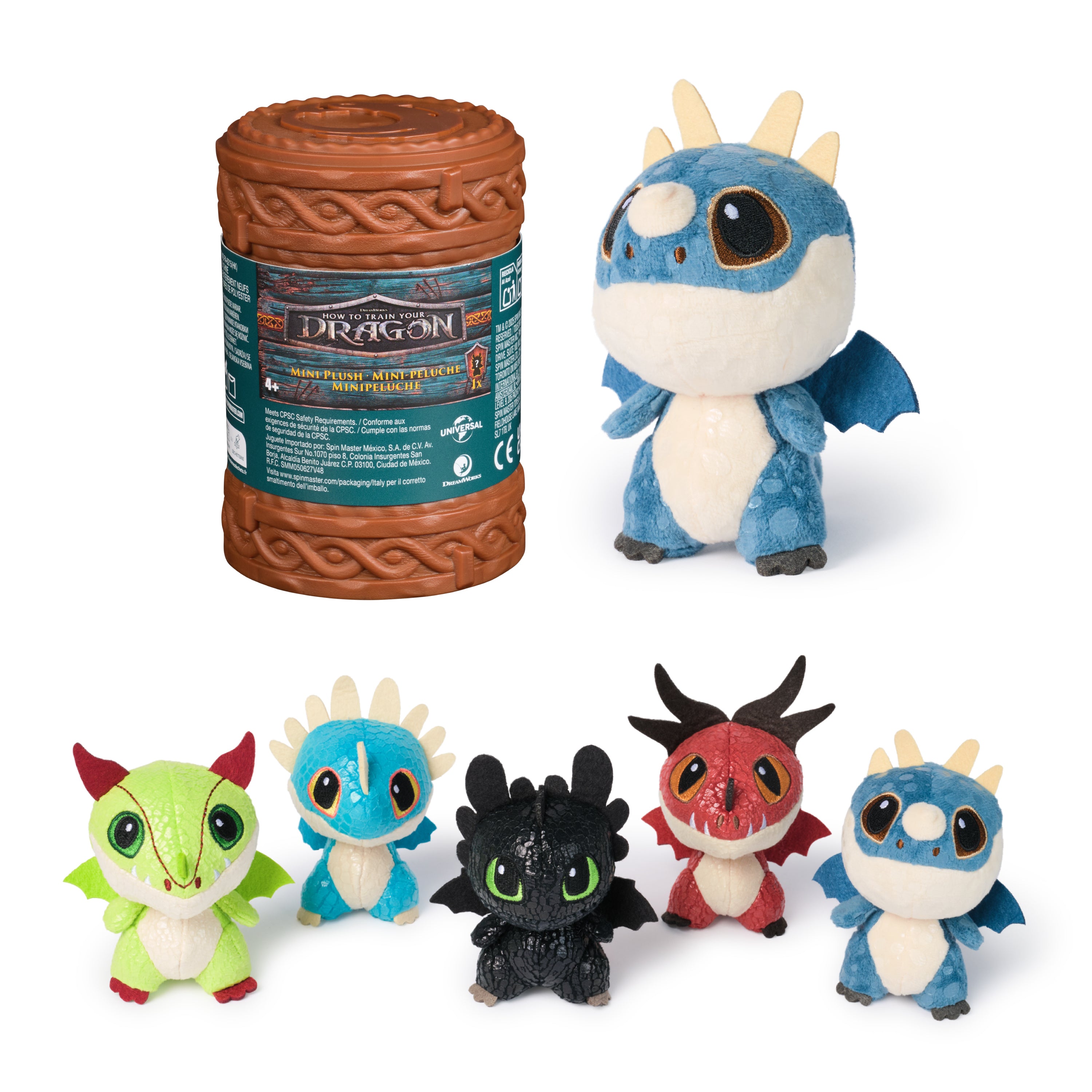 How to Train your Dragon Assorted 8cm Basic Plush – Toy Kingdom