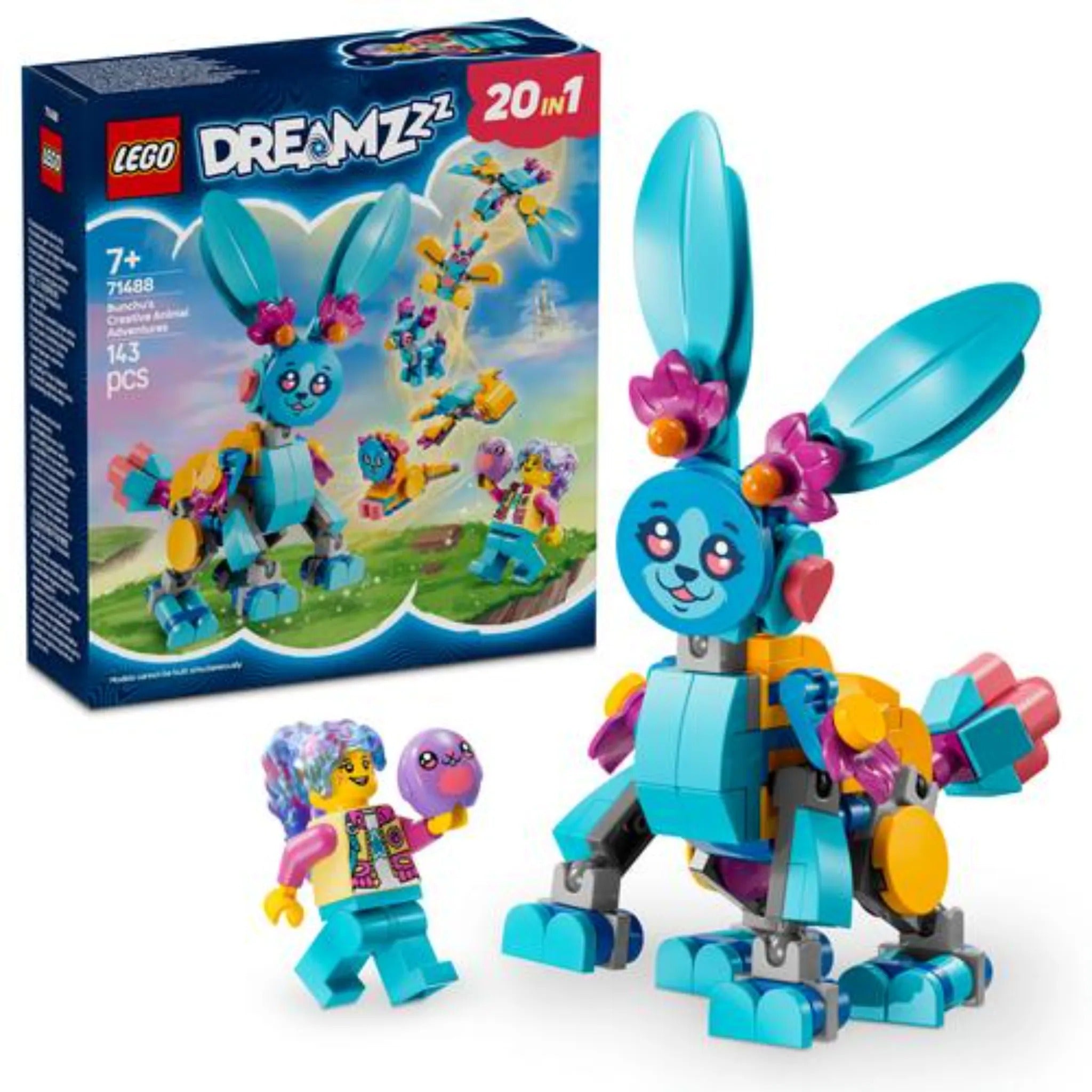 TKO666 LeMerde BURGERBUNS ミニバコバス　セット LEGO® DREAMZzz™ Bunchu's Creative Animal Adventures – Toy Kingdom