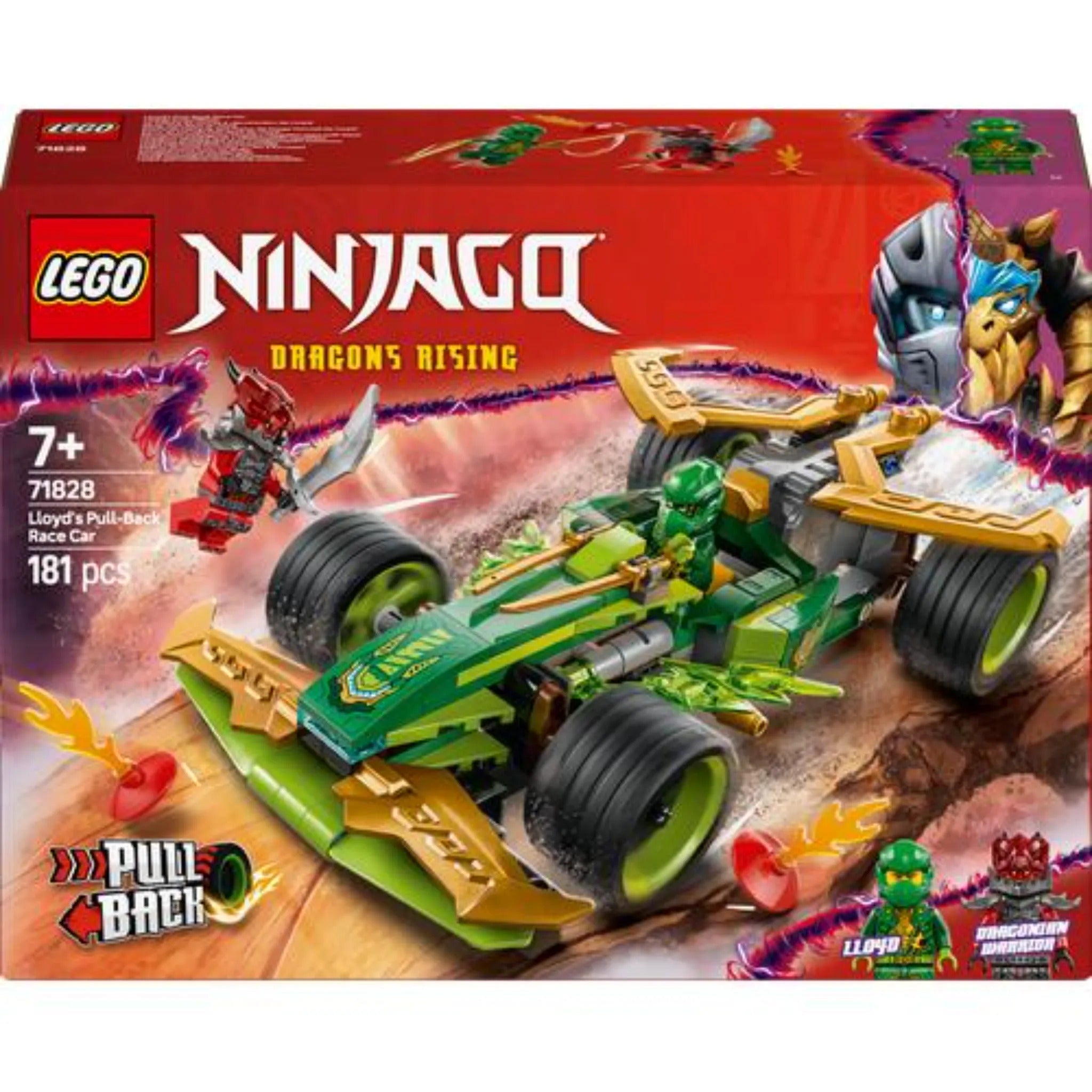 LEGO® NINJAGO® Lloyd's Pull-Back Race Car – Toy Kingdom South Africa
