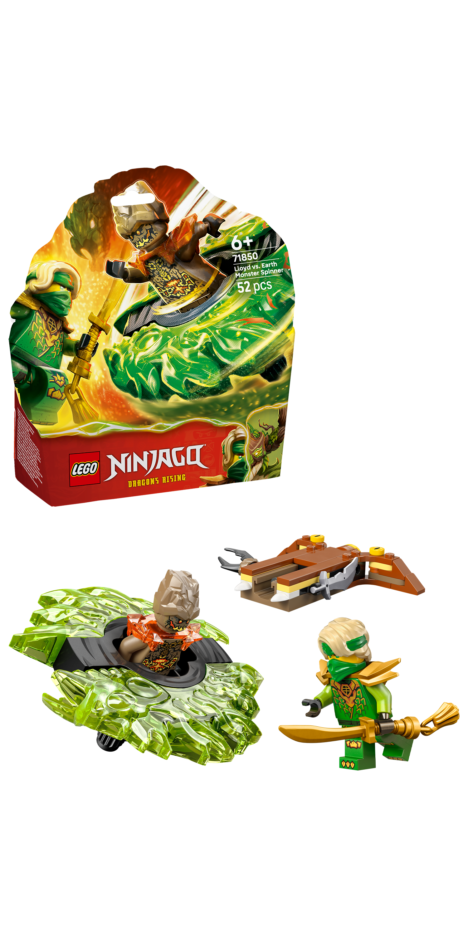 Lego Lloyd Vs Earth Monster Spinner – Toy Kingdom South Africa