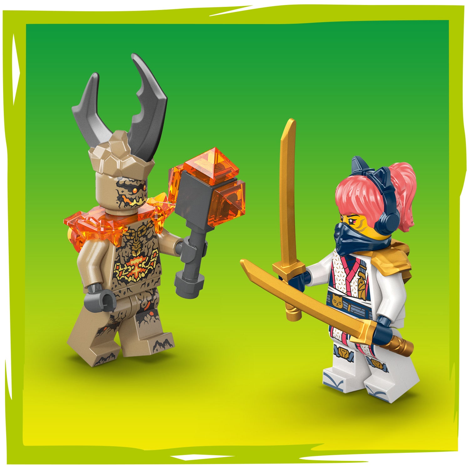 dragon.h 71851 LEGO® NINJAGO® Kai's Dragon Mech Battle Pack – New World