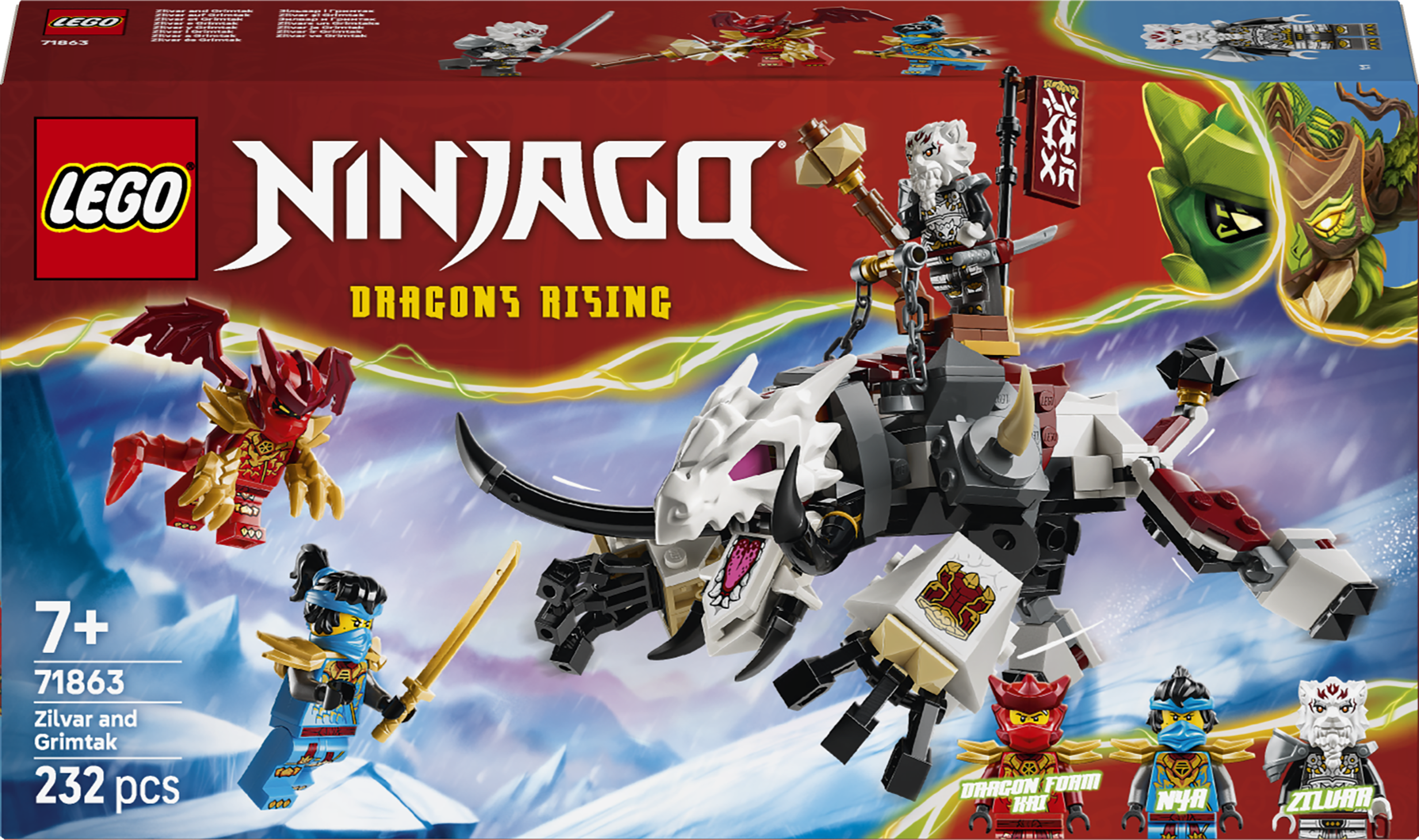 Lego Zilvar And Grimtak Dragon Beast – Toy Kingdom South Africa
