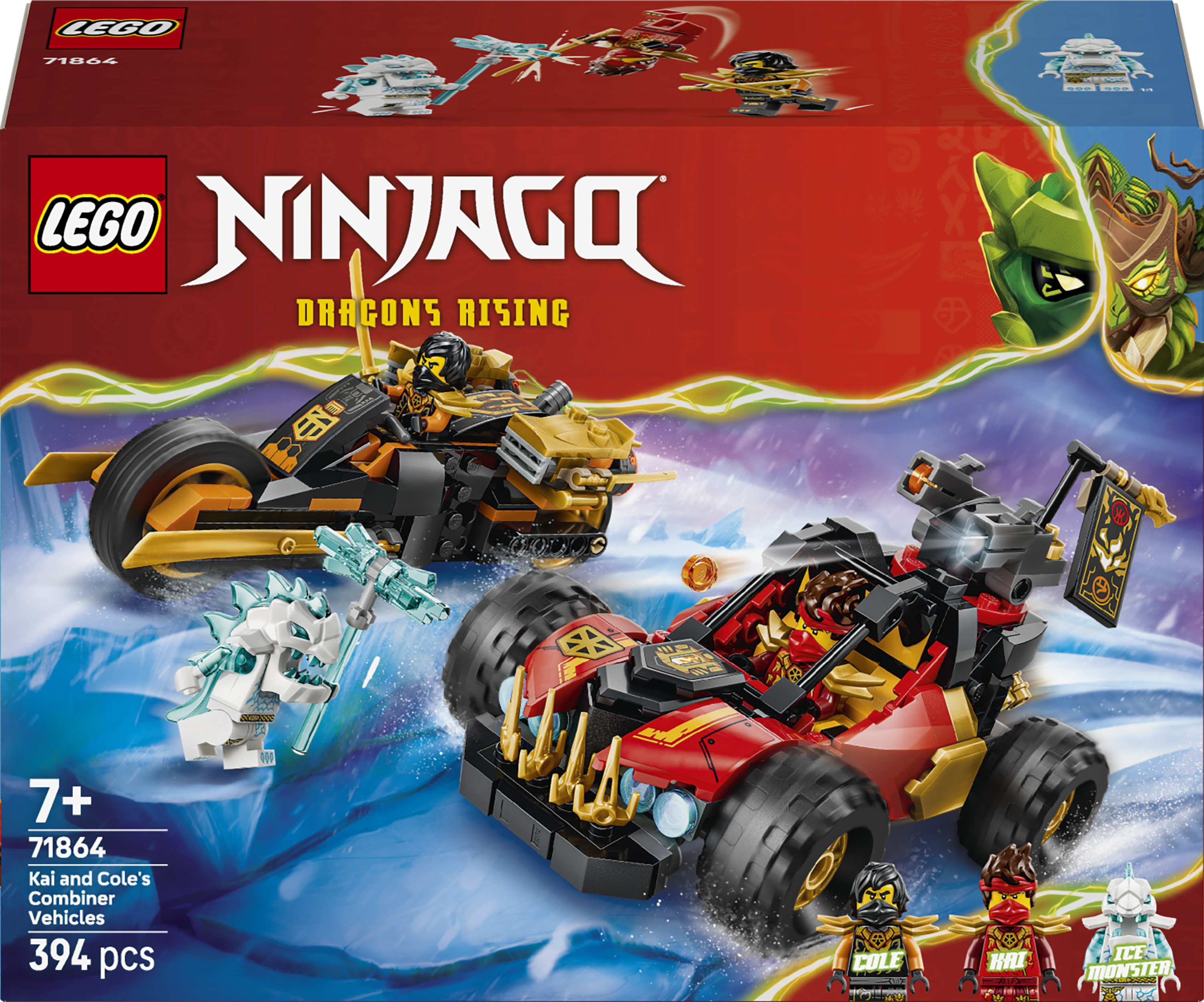 LEGO Kai and Cole's Combiner Vehicles – Toy Kingdom South Africa