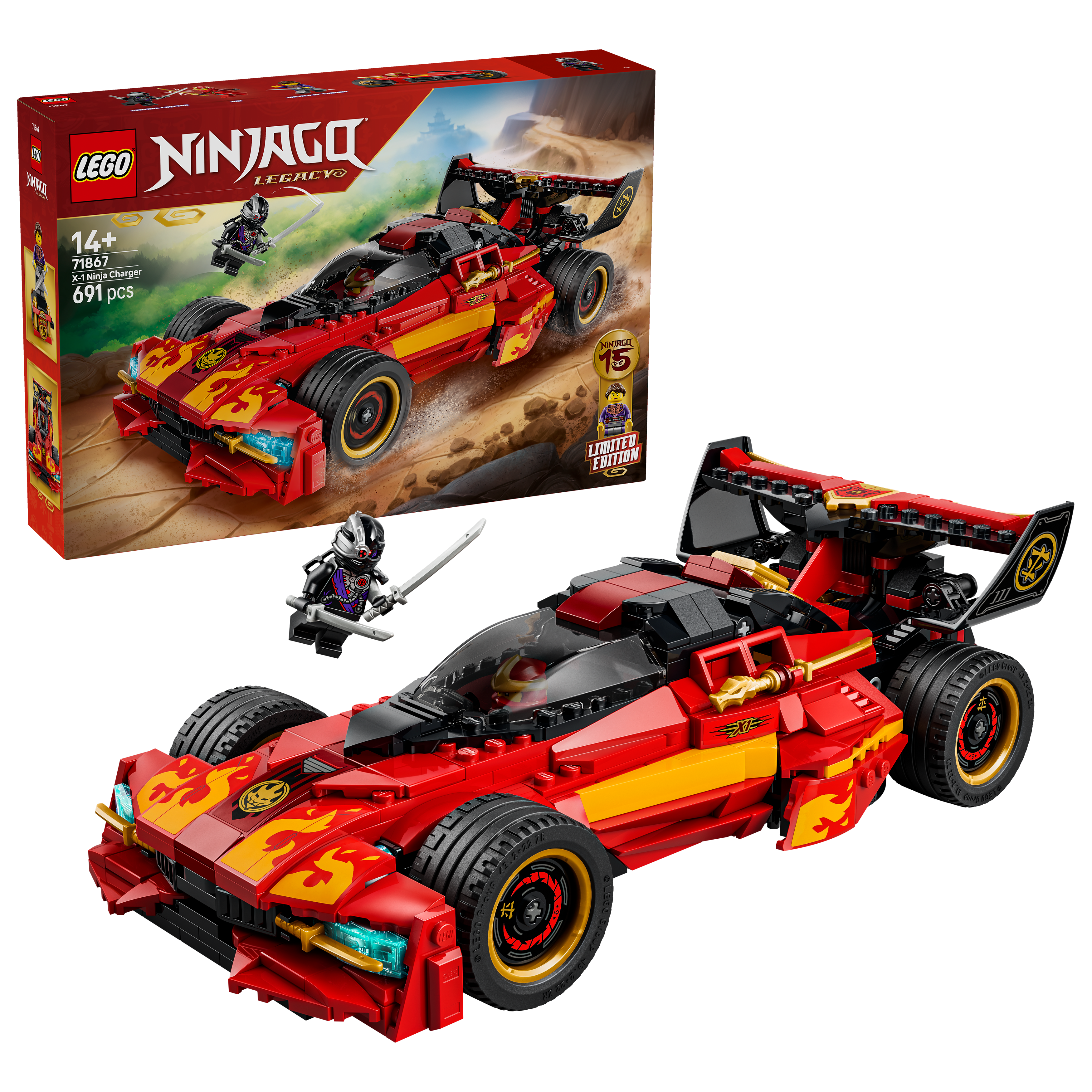 118セット① Lego X1 Ninja Charger 15Th Anni – Toy Kingdom South Africa