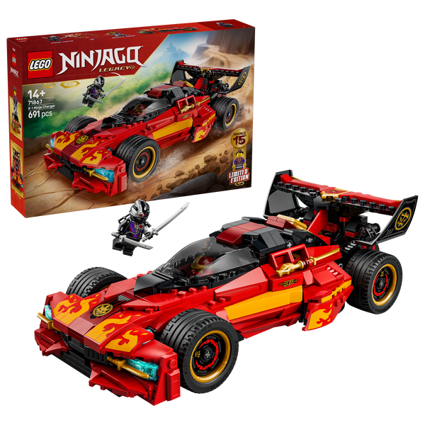 LEGO NINJAGO X-1 Ninja Charger 15th Anniversary – Toy Kingdom