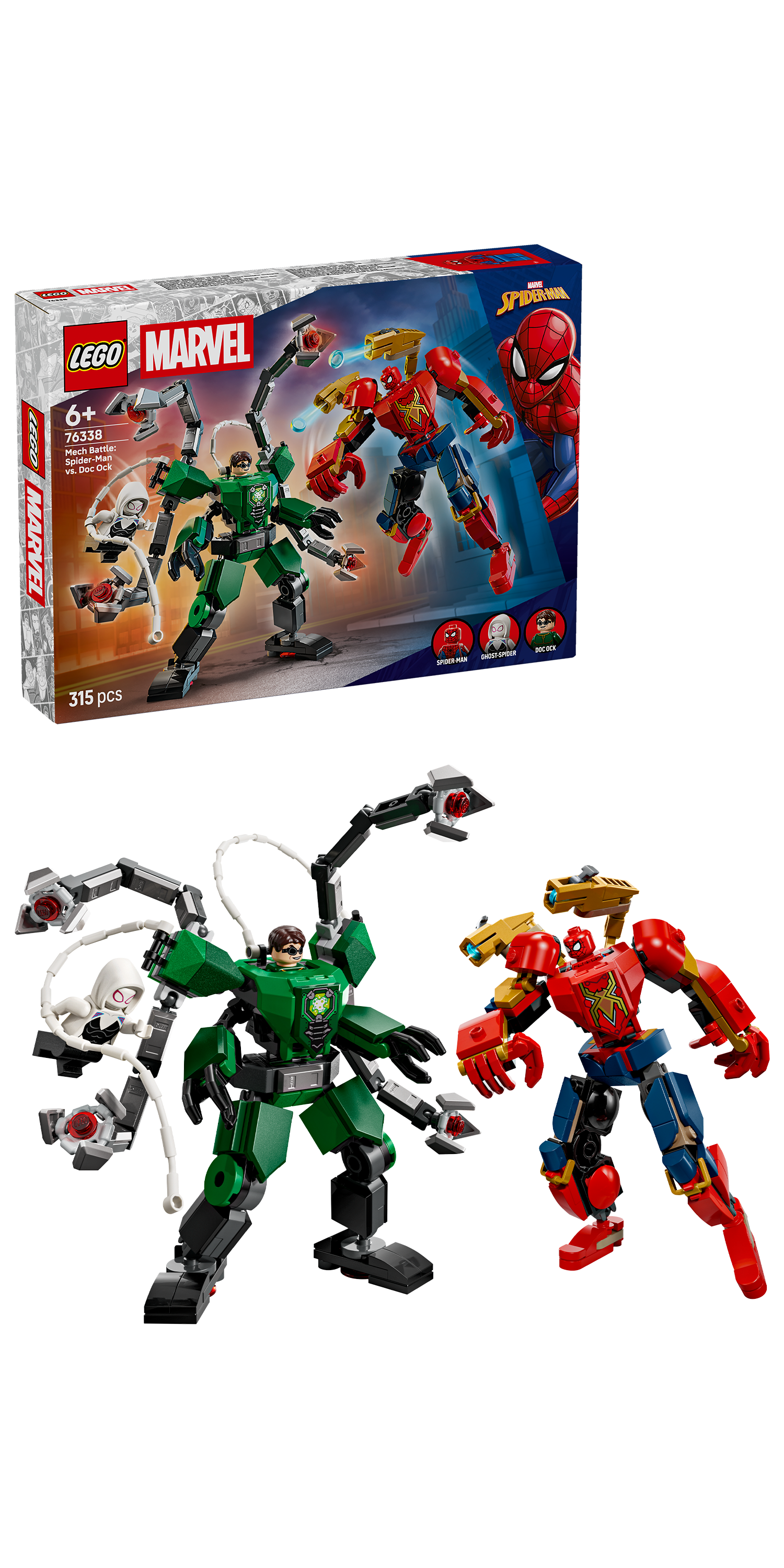 LEGO Mech Battle Spider-Man vs. Doc Ock – Toy Kingdom South Africa