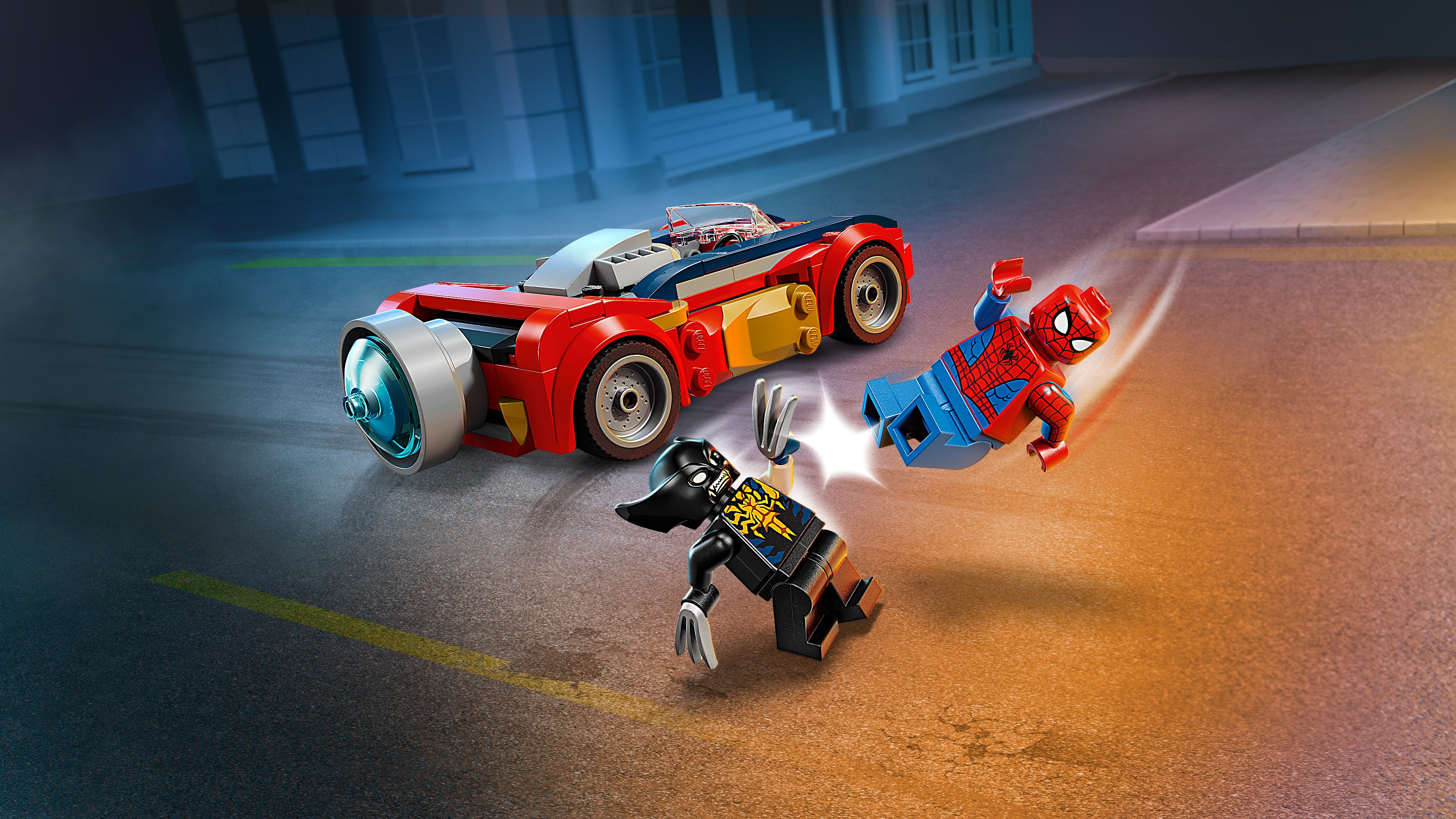 Spiderman Car Vs Venomized Wolverine – Toy Kingdom South Africa