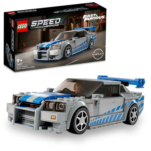 LEGO® Speed Champions 2 Fast 2 Furious Nissan Skyline GT-R (R34