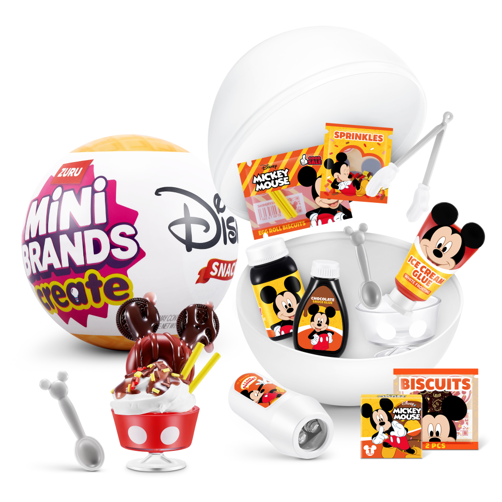 Mini Brands Disney Snacks Create Series 1 Surprise Pack – Toy