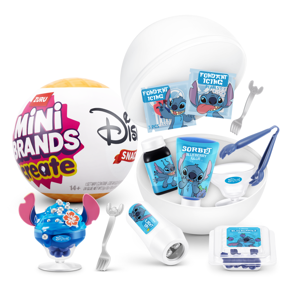 Mini Brands Disney Snacks Create Series 1 Surprise Pack – Toy