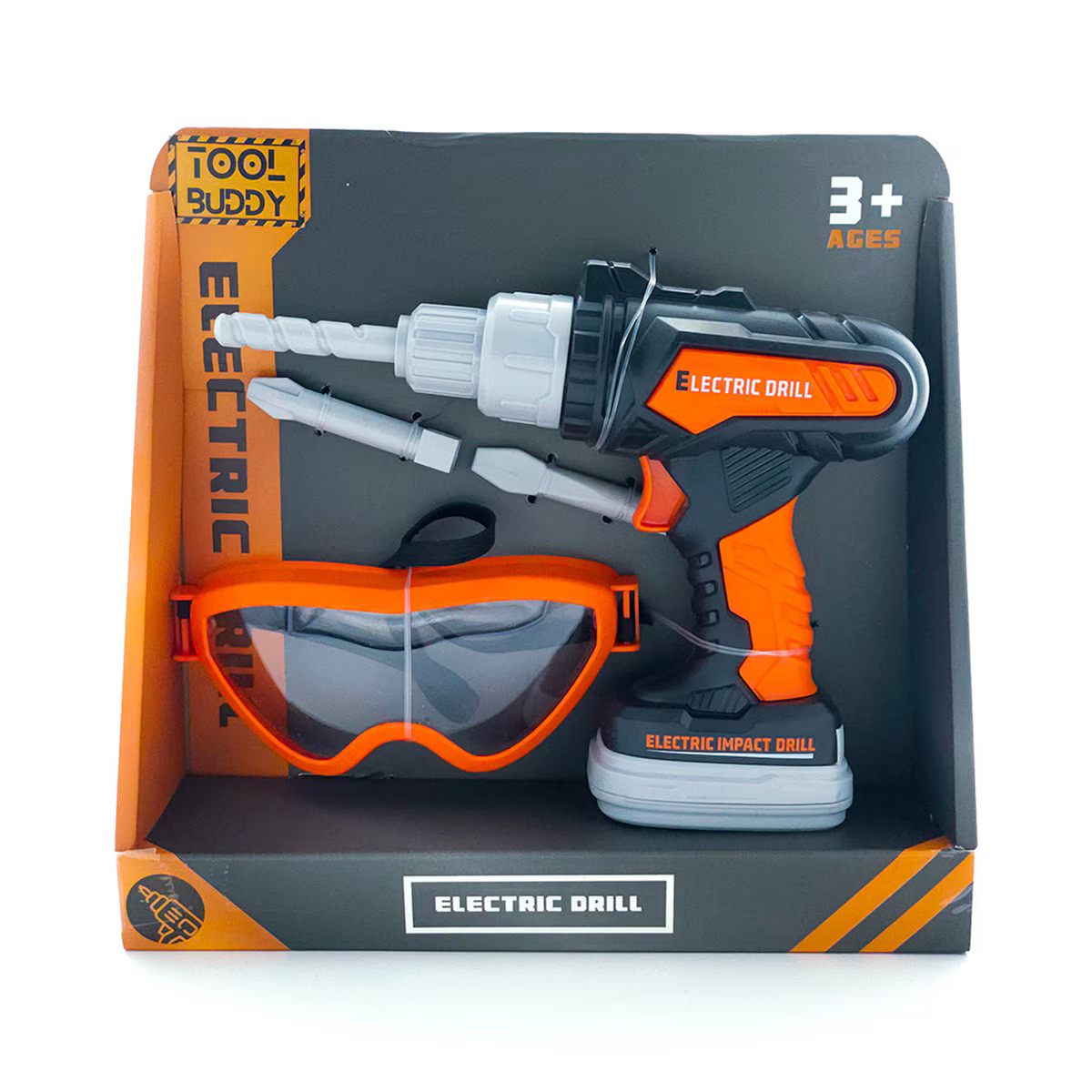 BINDE-BOY フライタイイングツール コンパクト ドイツ製 Tool Buddy 5-Piece Electric Drill Toy Set with Goggles – Toy