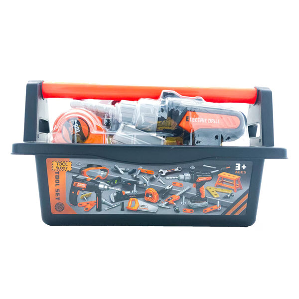 Tool Buddy 16-Piece Electric Drill Toolbox Set – Toy Kingdom South