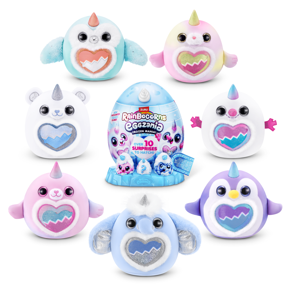  Mania S1　3枚セット Rainbocorns Eggzania Frozen Mania S1 - Surprise Pack – Toy Kingdom